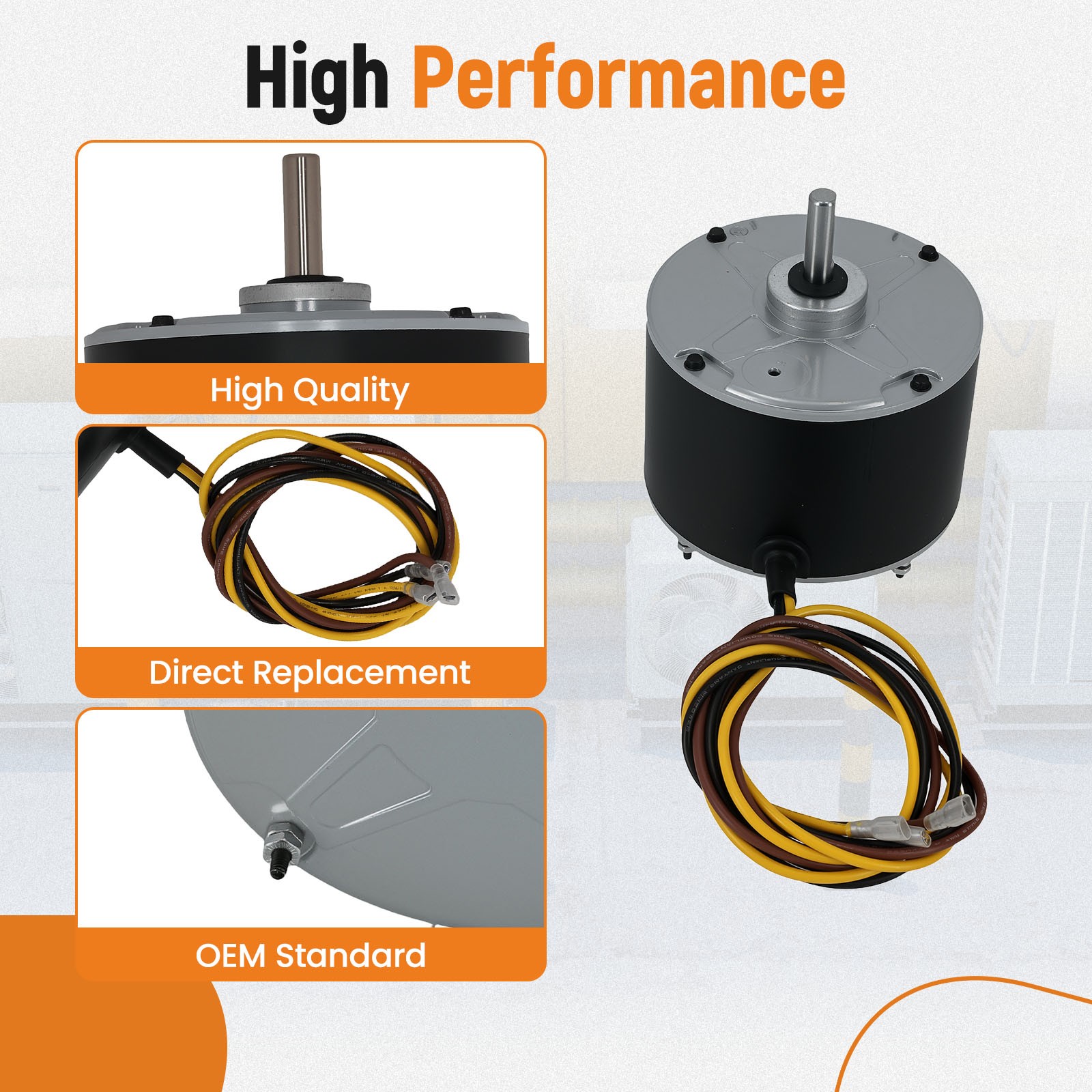 Fan Motor Condenser For Carrier HC39GE237, HC39GE237A 1.4 Amps 5KCP39EGS070S