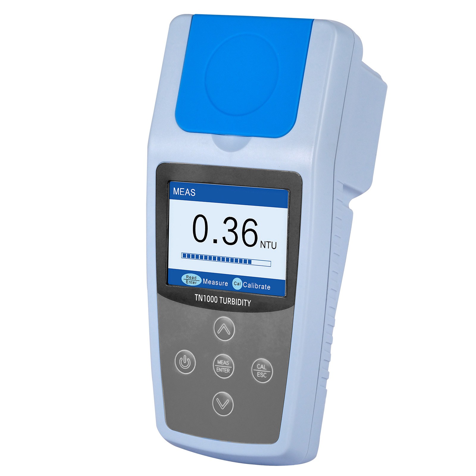 Uimoso Portable Turbidity Meter, 0–1000 NTU Range, ISO 7027 Standard Compliant