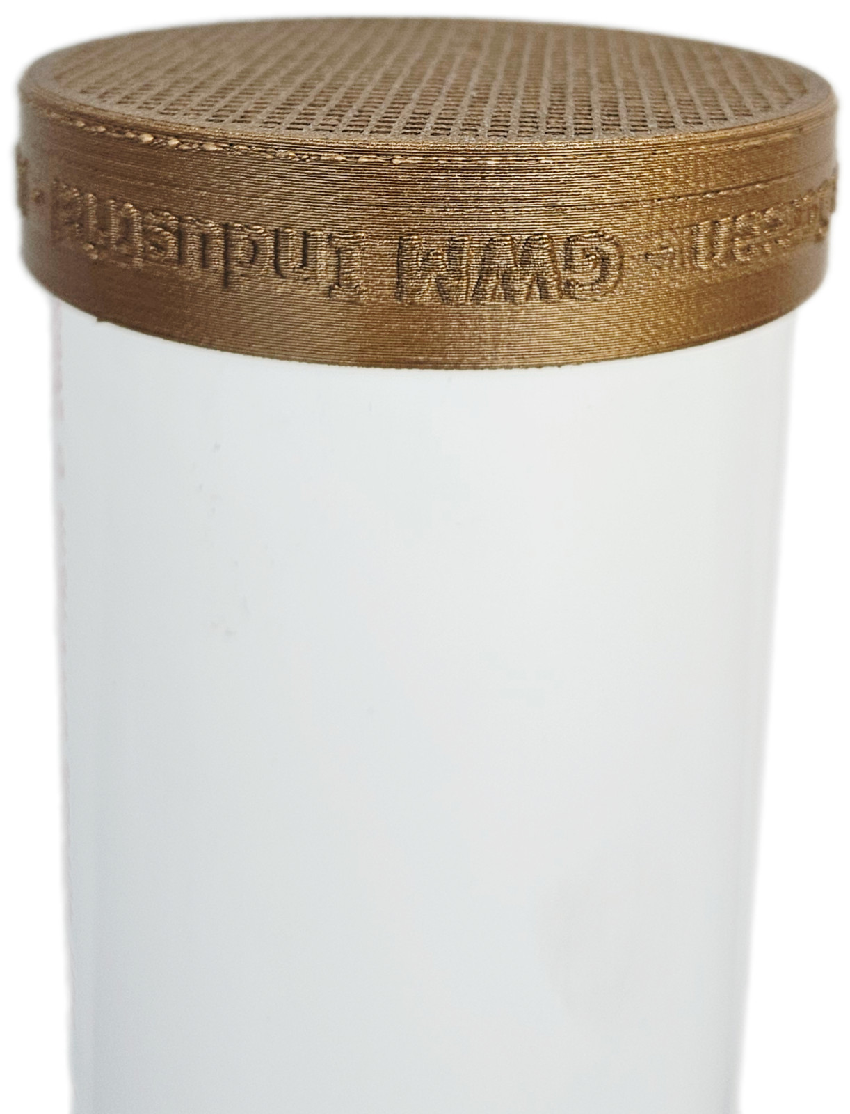 Copper PVC Pipe End Cap with Integral Screens for Socket Fit on End of Pipe