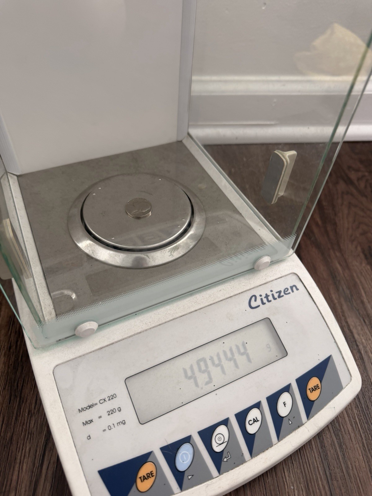 Citizen CX 220 Analytical Balance 220g x 0.1mg Precision Laboratory Scale