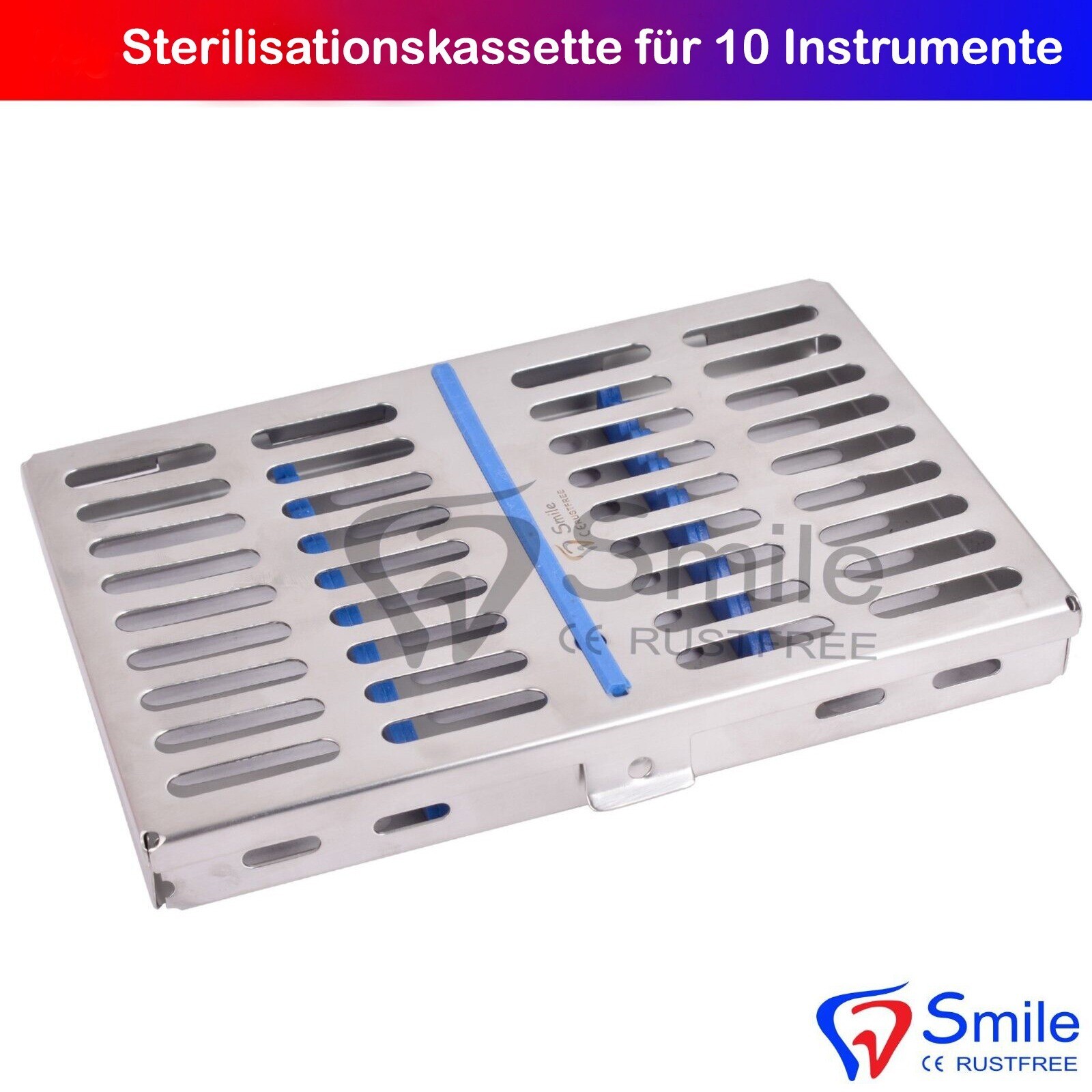 10 Autoclave Cassette Sterilization Container Sterile Container Storage CE