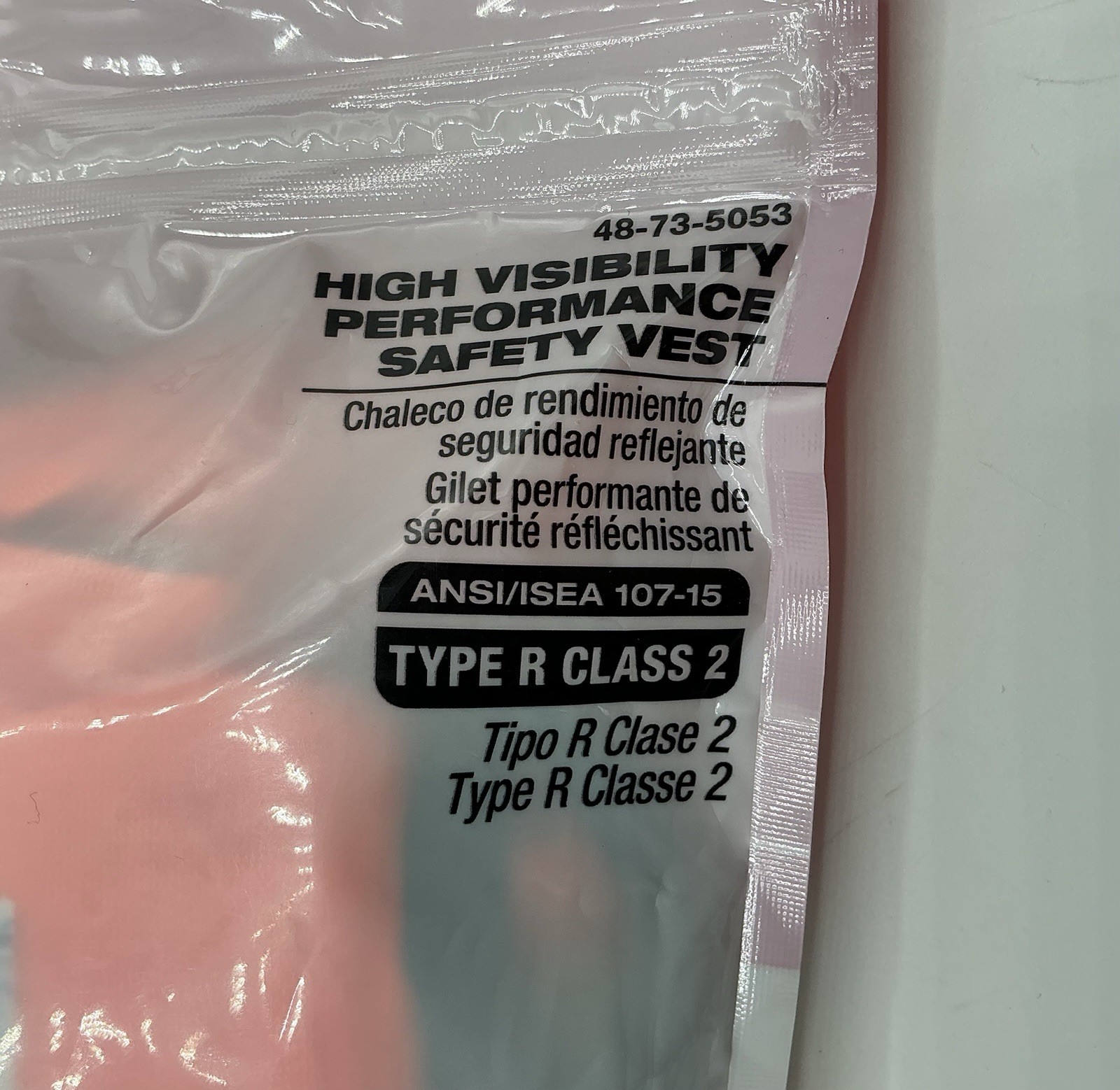 Milwaukee 15 Pocket Hi Visibility Orange Safety Vest 48-73-5053 XXL/XXXL Class 2