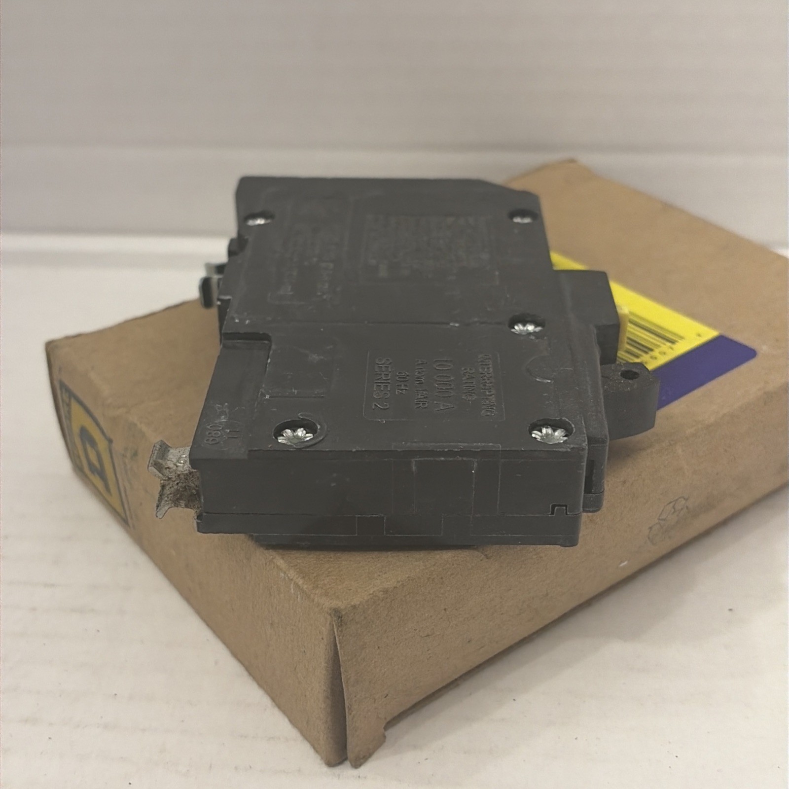 Square D QO120GFI Single Pole 20A 120V Ground Fault Circuit Breaker
