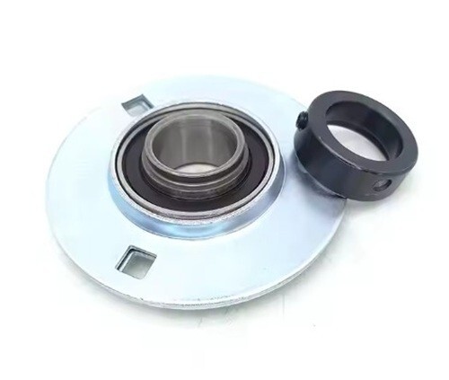 SAPF205-16 ,1″ Bore Eccentric Collar Pressed Steel 3-Bolt Flange Bearing