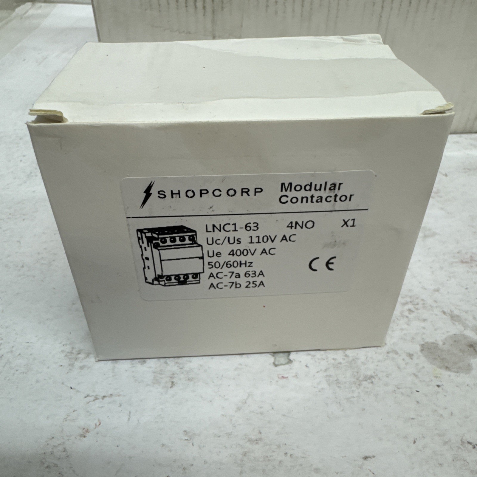 4 Pole Contactor 120V Coil Normally Open (NO) 60 Amp IEC 400V AC Contactor – 110