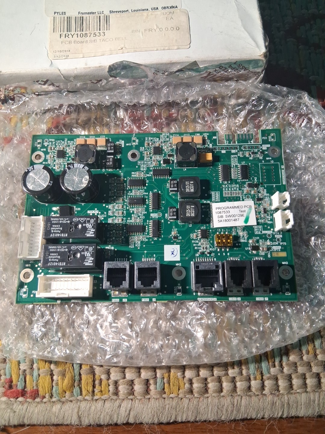 Frymaster Ckt. Board