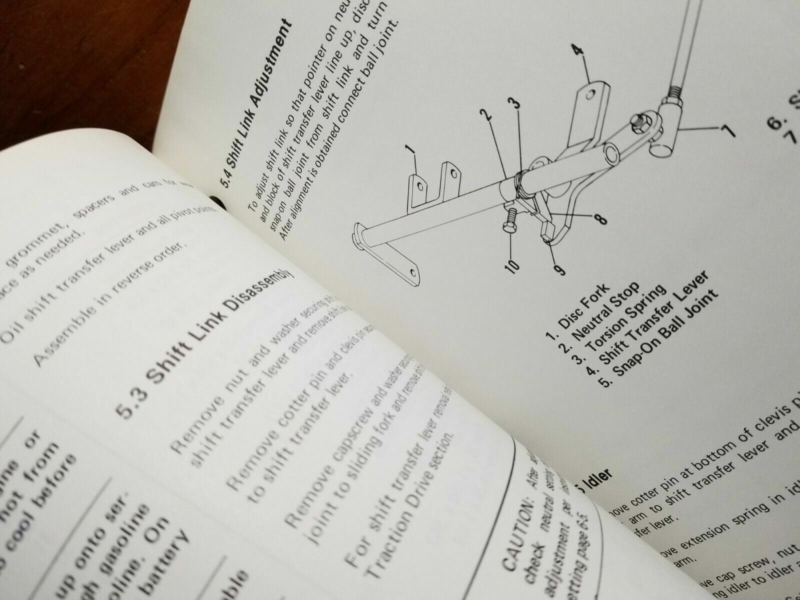 Ariens 912 Series 38″ 6 HP Riding Mower Service Repair Manual RM-912 4/86