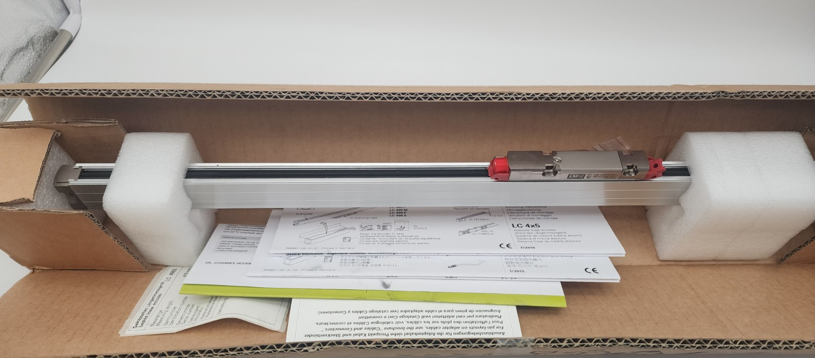 HEIDENHAIN 760939-09 LINEAR SCALE LC495S 470MM 76093909 *NDA AVAILABLE*