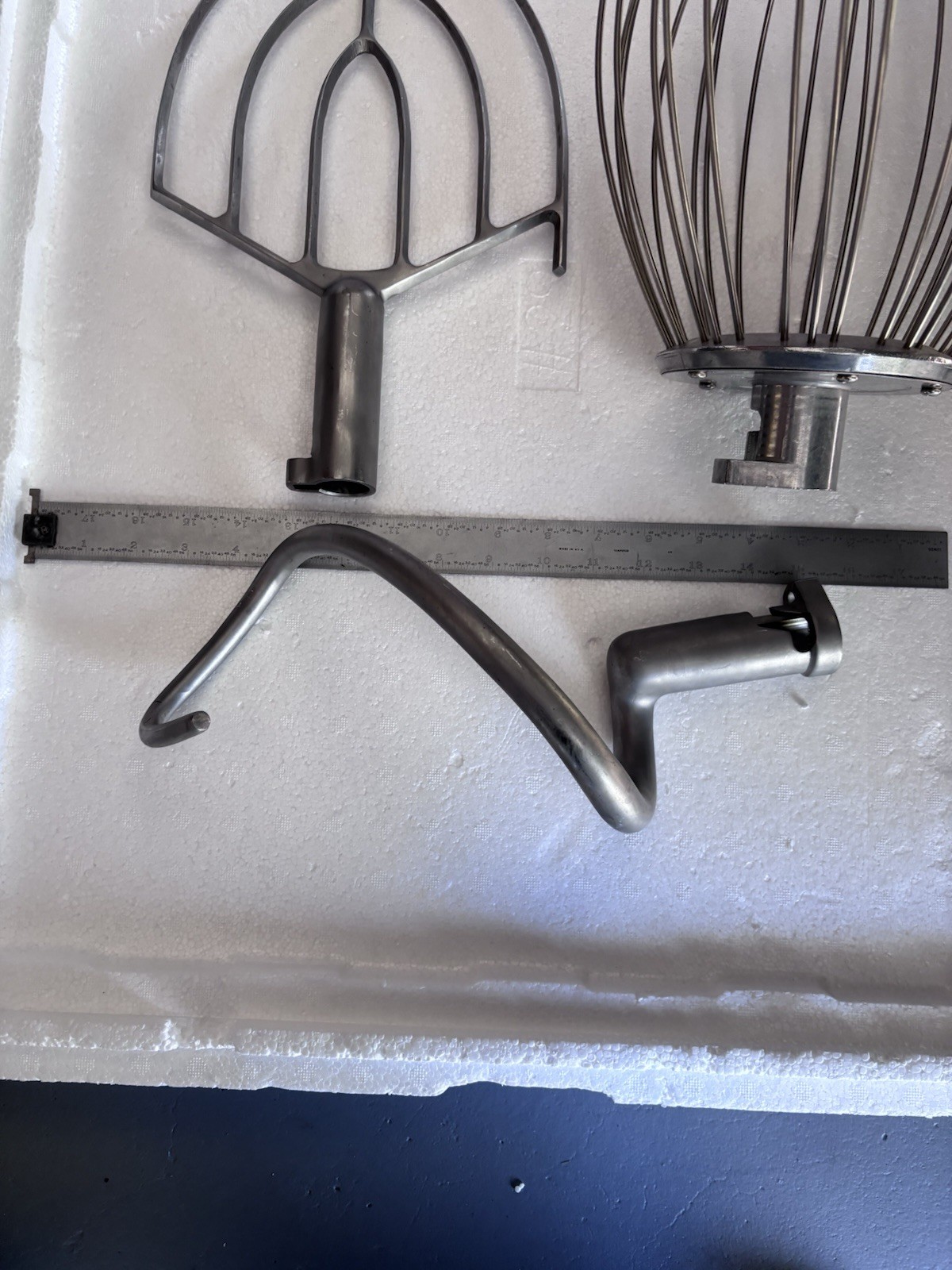 30 Qt Attachment SET Dough Hook Wire Whip Flat Beater D300 Hobart Bowl Mixer