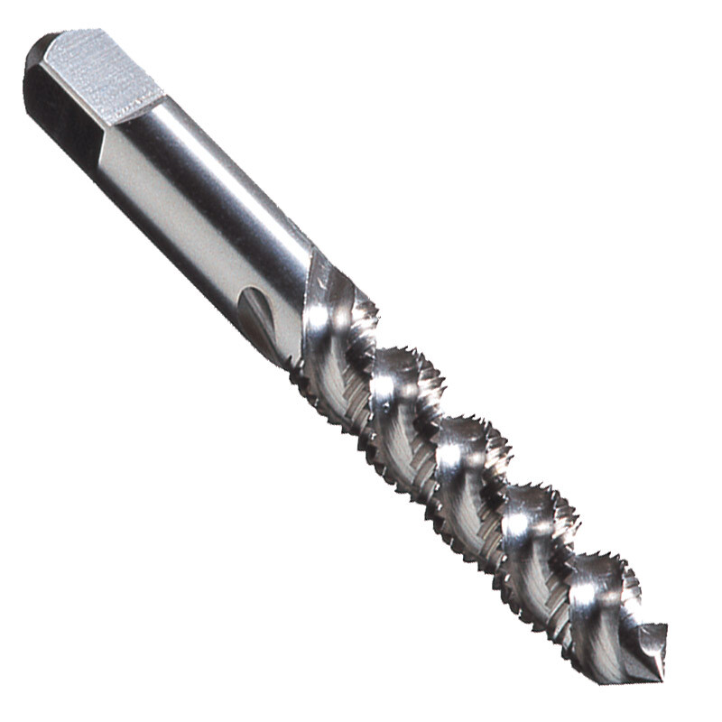 1/4 – 28 TPI HSS 3F 49° Fast Spiral Fluted Tap – Bottoming Style