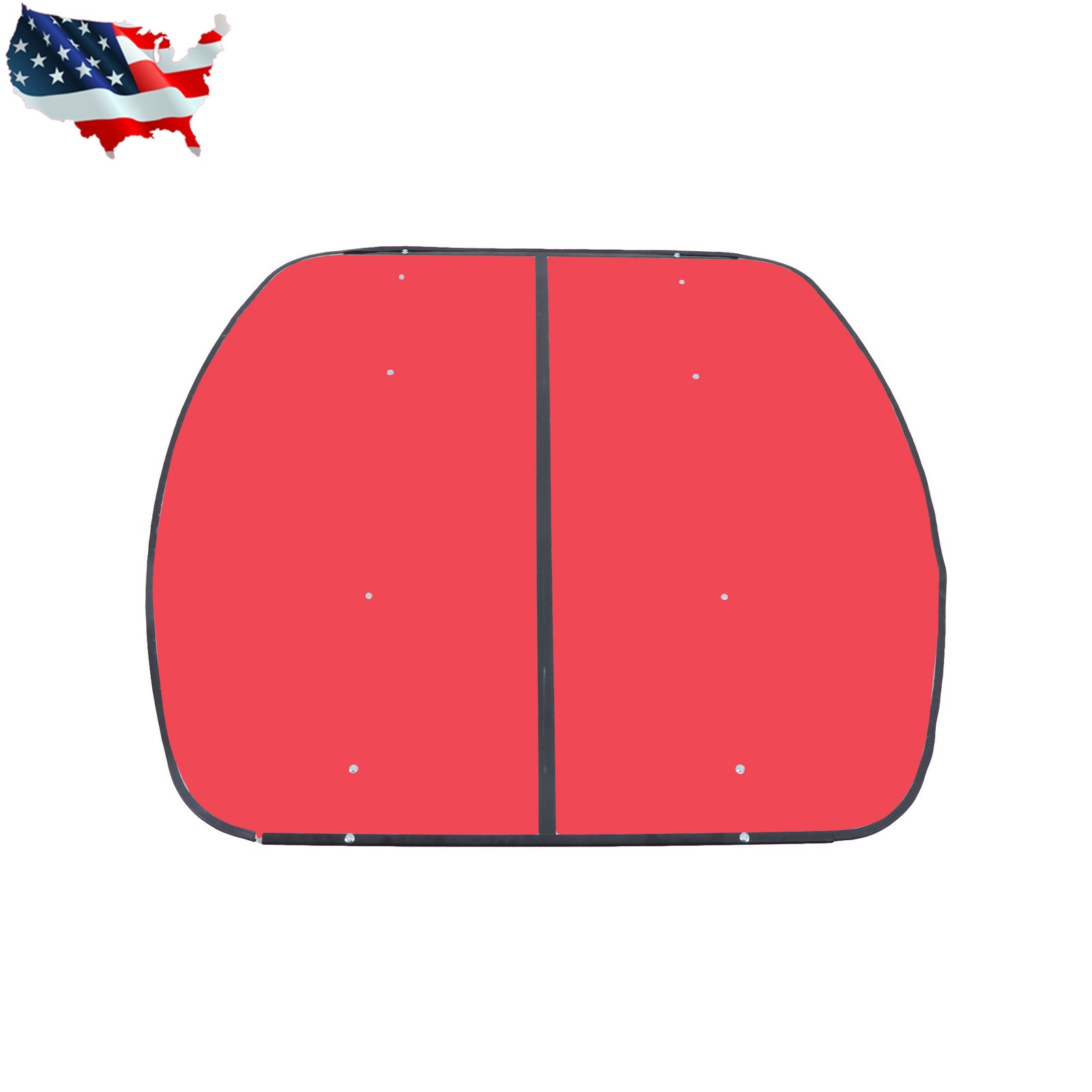 Red Tractor Tuff Top Canopy 52″ × 52″ For 2″ x 2″ or 2″ x 3″ Rops Mower Umbrella