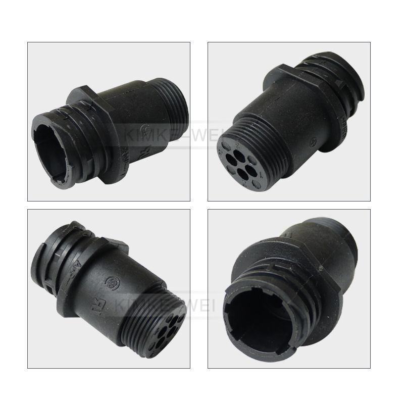 4 Pin/Way TE/AMP/TYCO CPC Series Circular Male Female Connector Plug Socket Kit