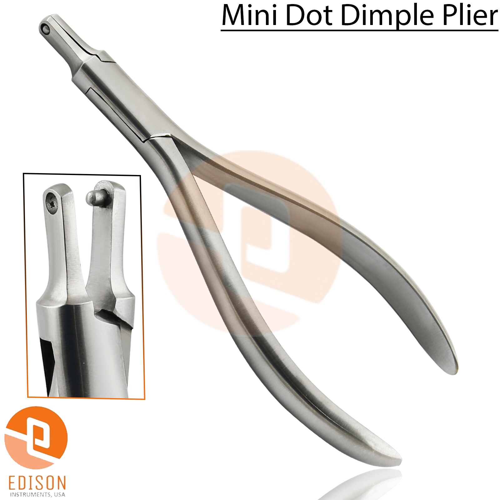 Mini Dot Dimple Dental Aligner Plier Orthodontic Retainer Clear Braces Ortho