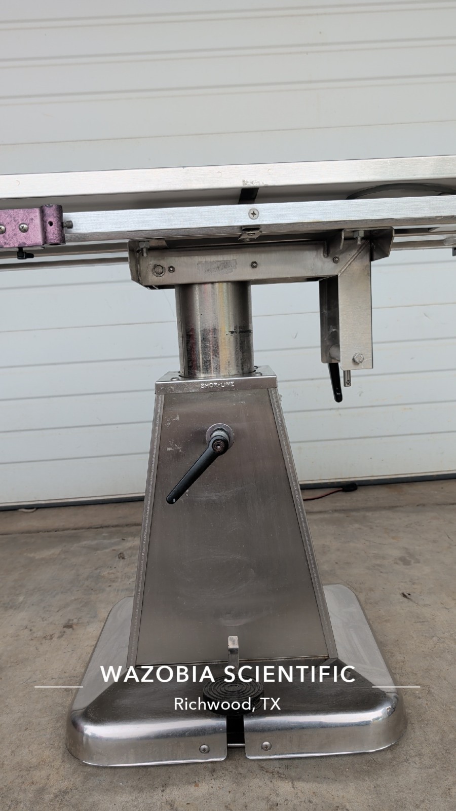 SHOR-LINE V-TOP HEATED ADJUSTABLE SURGERY TABLE