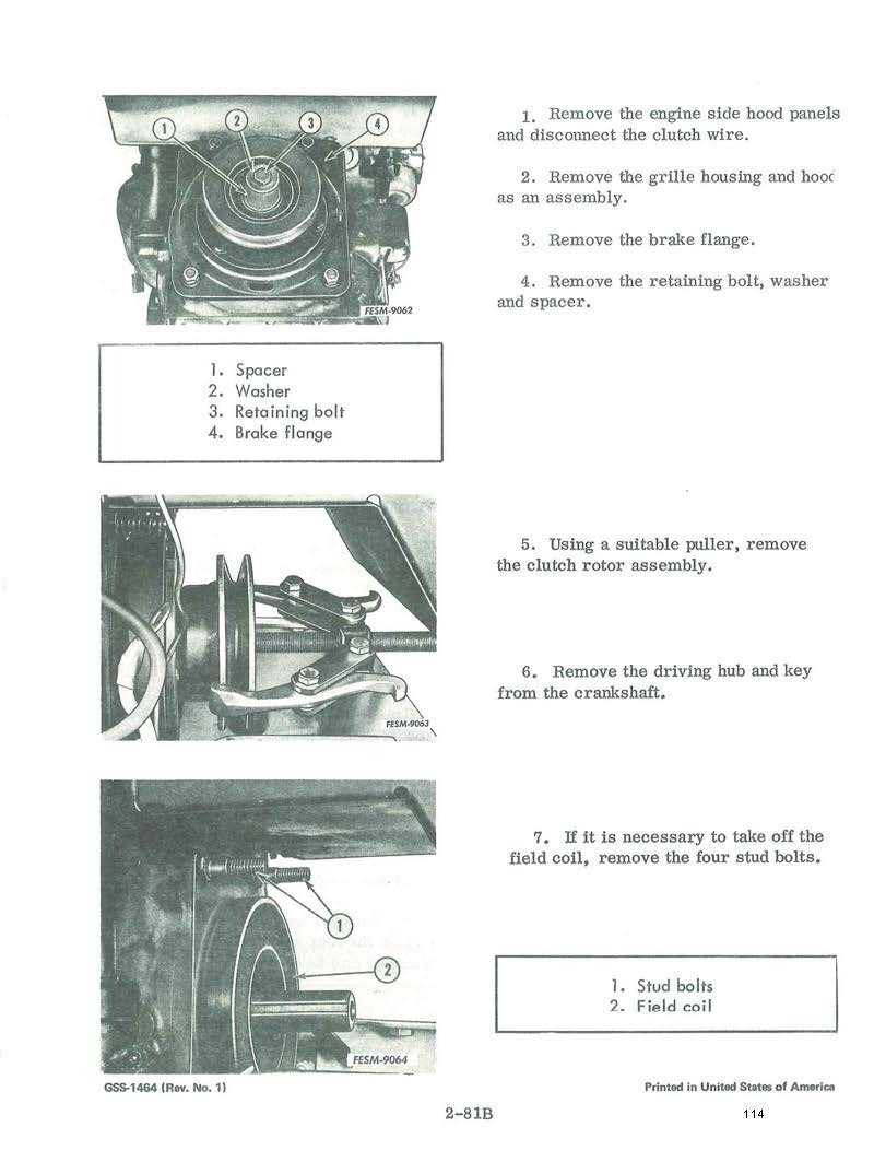 Service Manual 86,108,109,128,129,149,169,800,1000,1200,1250,1450,1650 Cub Cadet