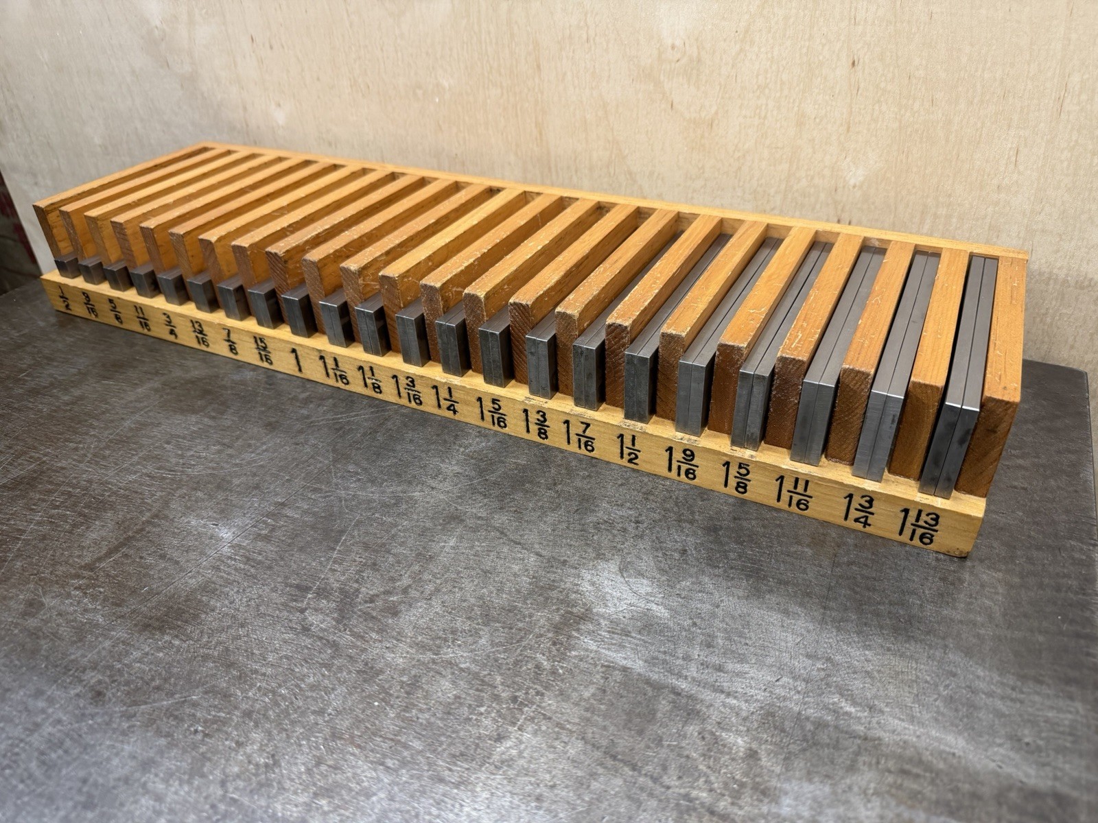Complete Set Of Precision Parallels 1/2″ To 1-13/16″ Ralmikes/Harig