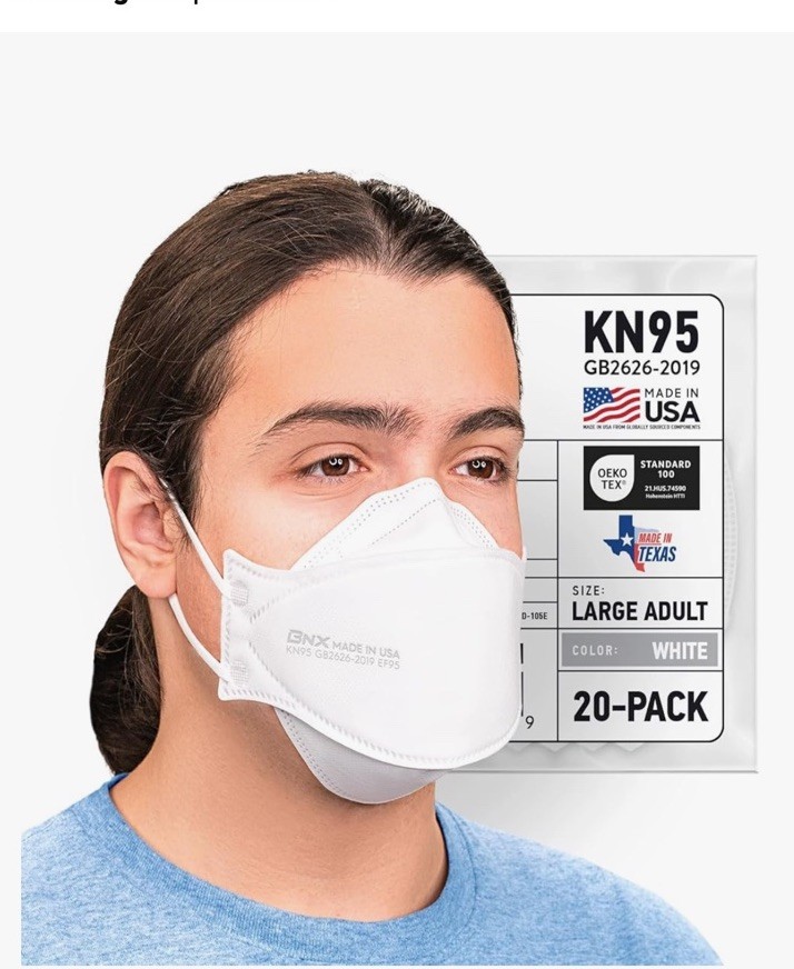 BNX Converting EF95 KN95 Masks Use By 04-2027