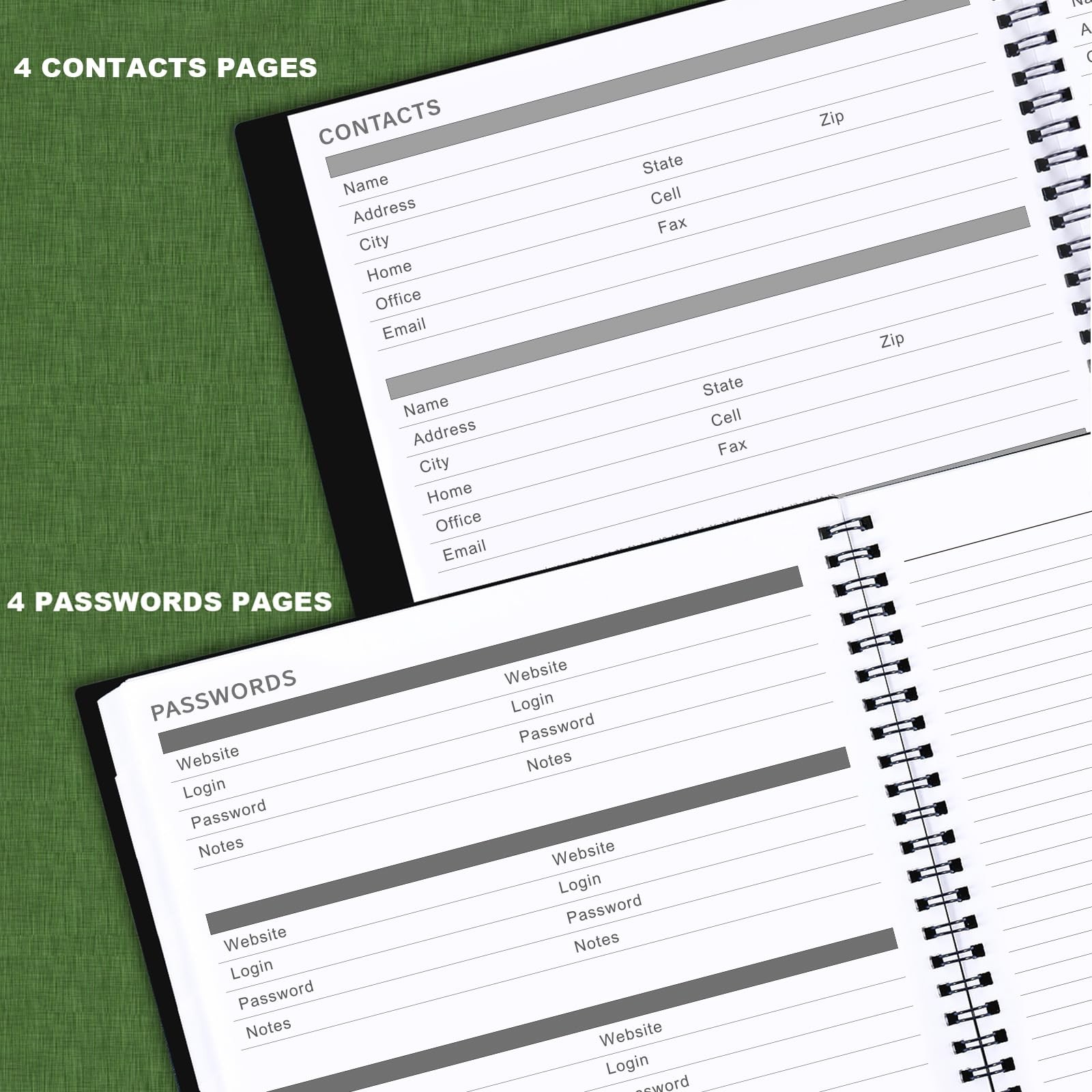 2025 Monthly Planner/Calendar – 12 Months with Tabs, Unknown_binding