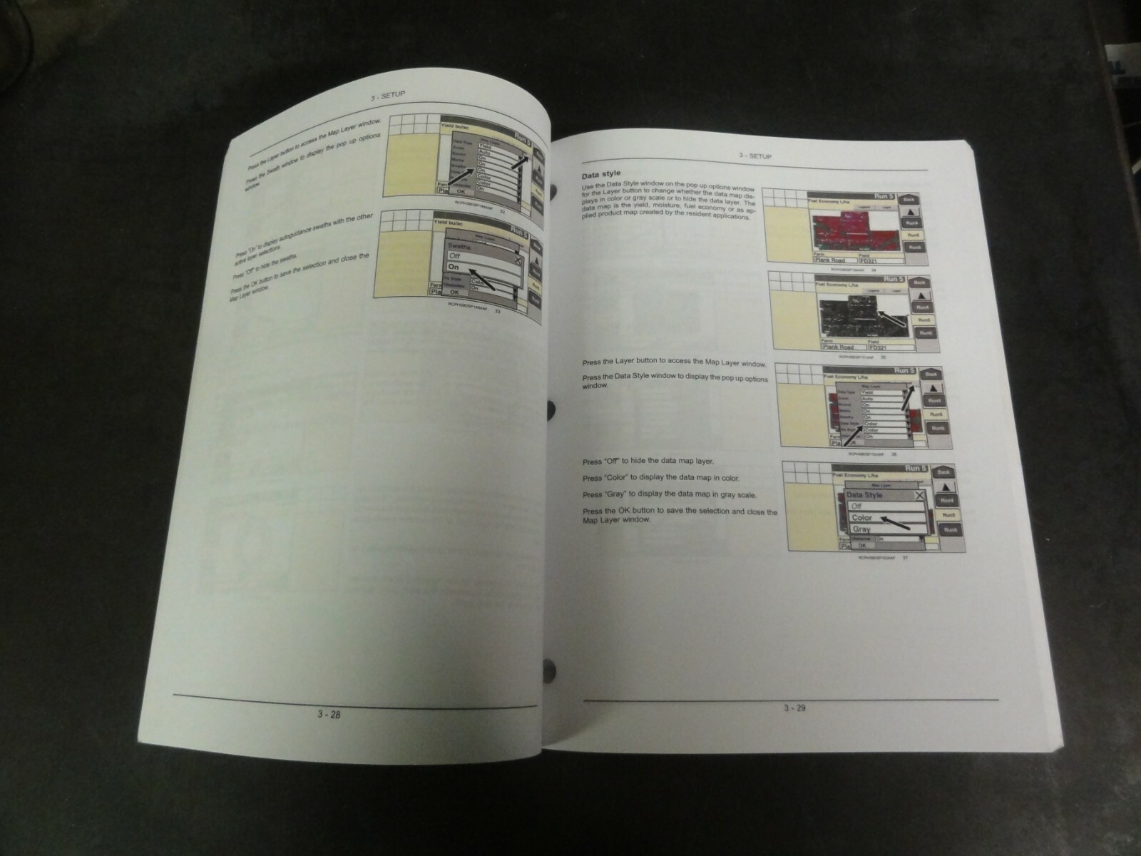 New Holland Intelliview III Precision Software Version 26 Operators Manual