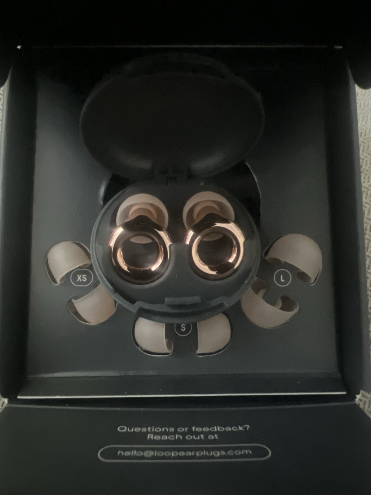 Loop Experience 2 Plus Ear Plugs – (Rose Gold) Hearing Protection for Concerts