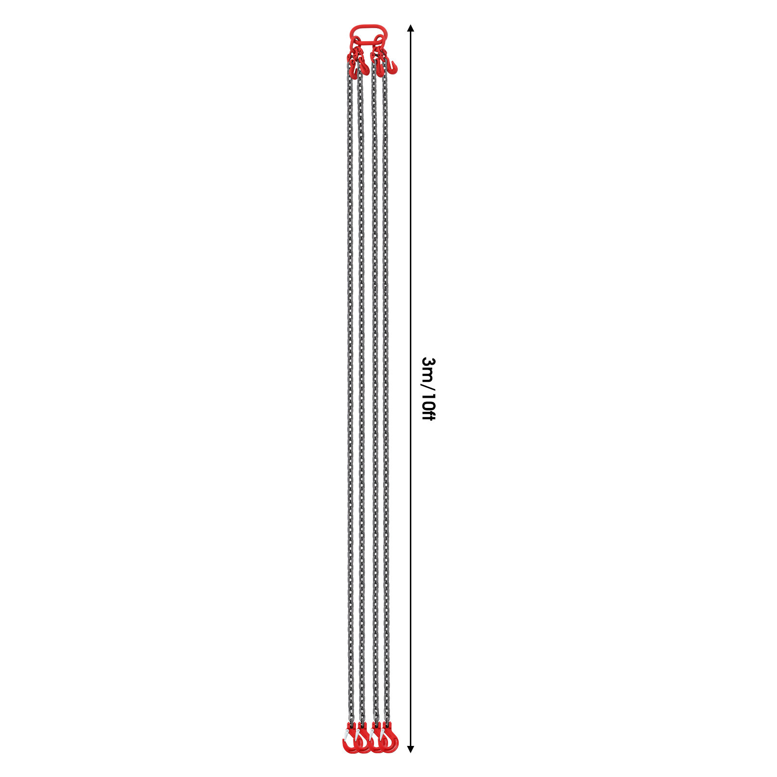 10T Chain Sling Chain Sling with Legs Grab Hook Lifting Chains with Hooks