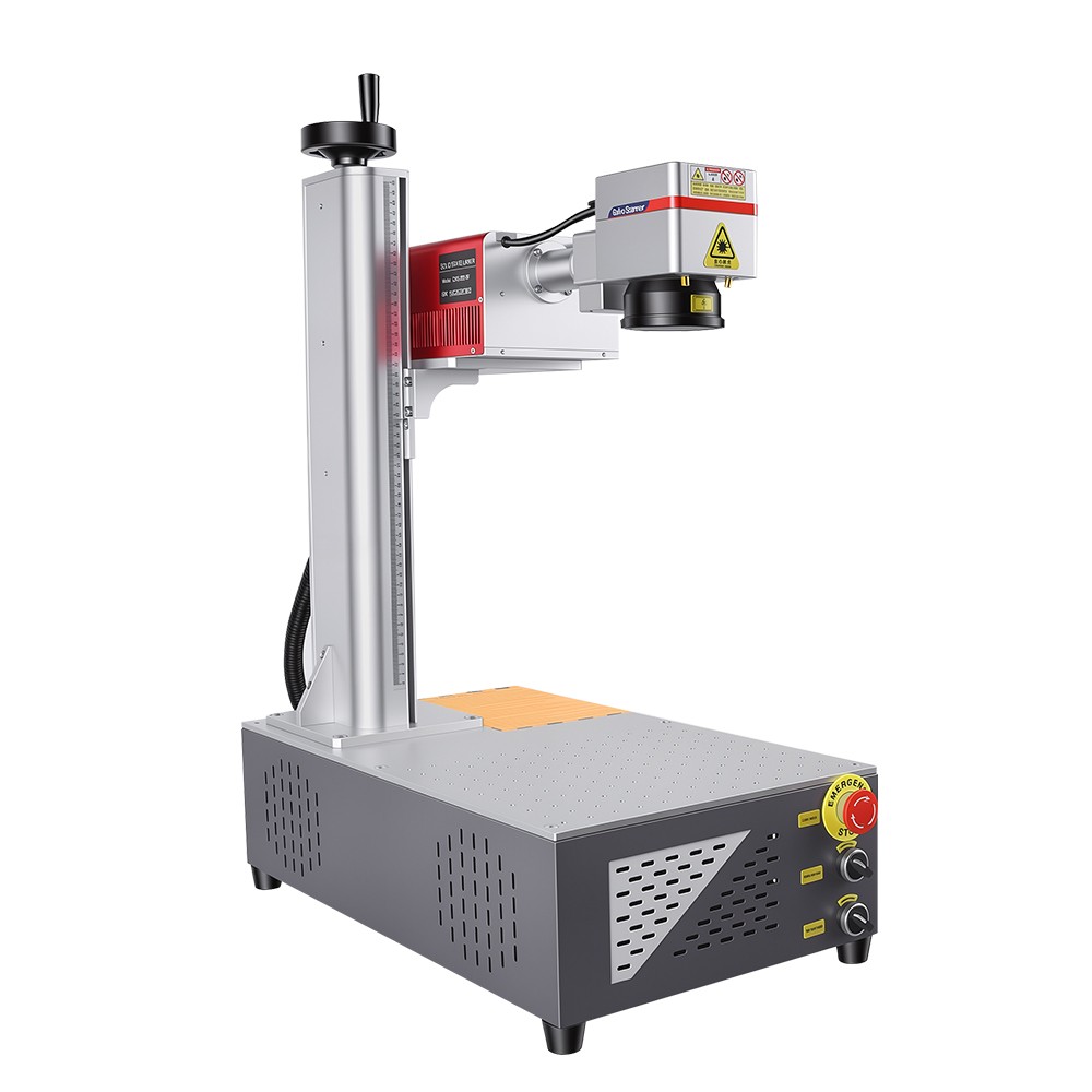 Air Cooling 5W UV Laser Marking Engraver Machine For Glass Wood Metal Leaf