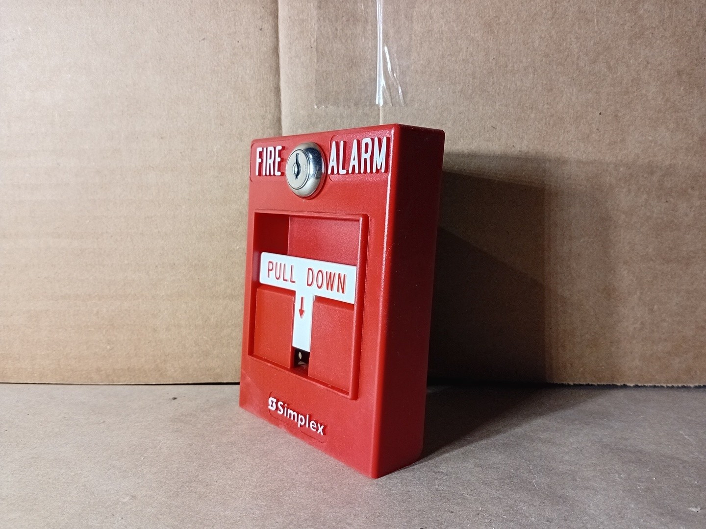 SURPLUS NEW SIMPLEX 4099-9001 Addressable Manual Pull Station – Safety