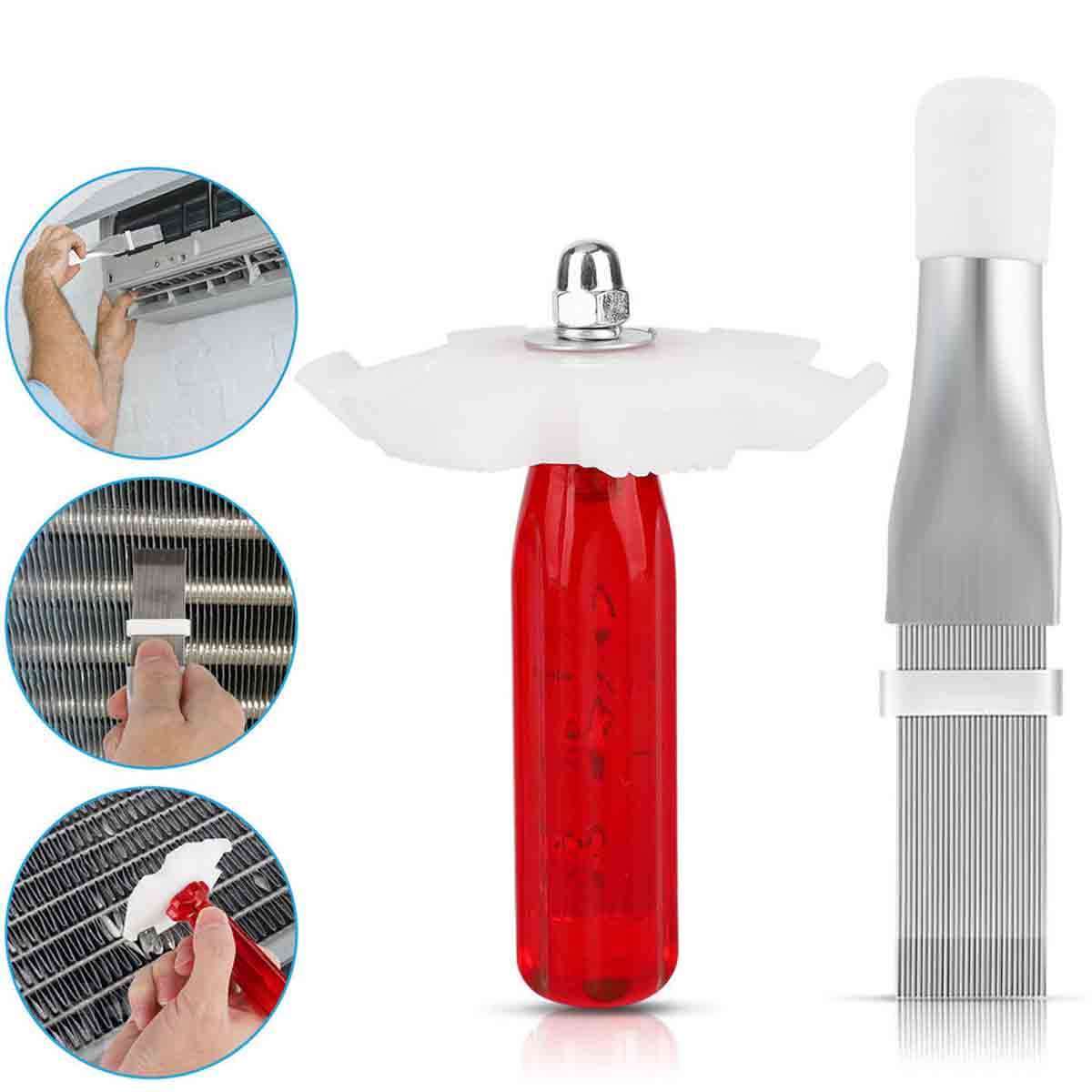Air Conditioner Fin Comb Condenser Radiator Fin Straightener Cleaner Repair Tool