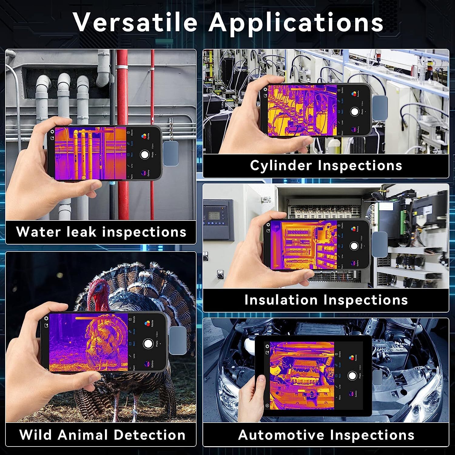 (For Android) InfiRay P2 Pro 256×192 IR Thermal Imaging Camera