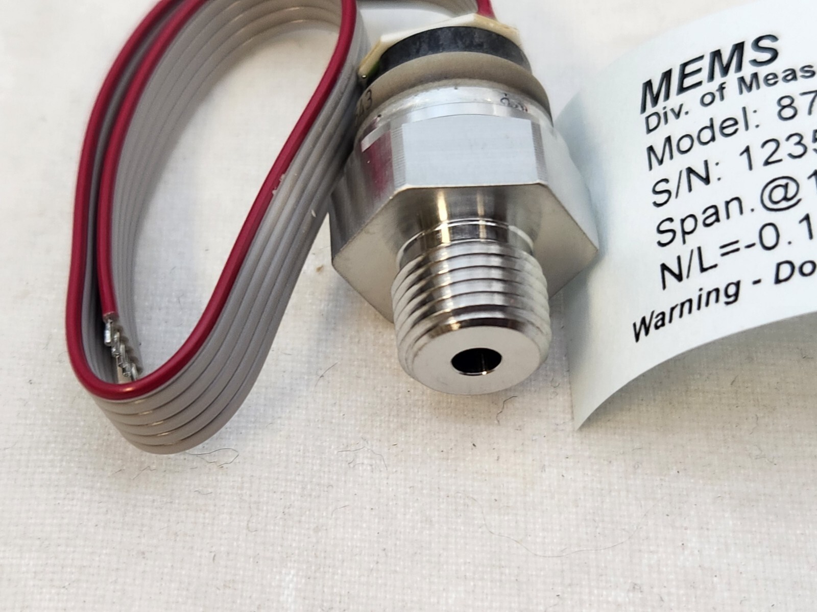 Measurement Specialties MEMS 87N-10KS-8R Pressure Sensor, TE Connectivity
