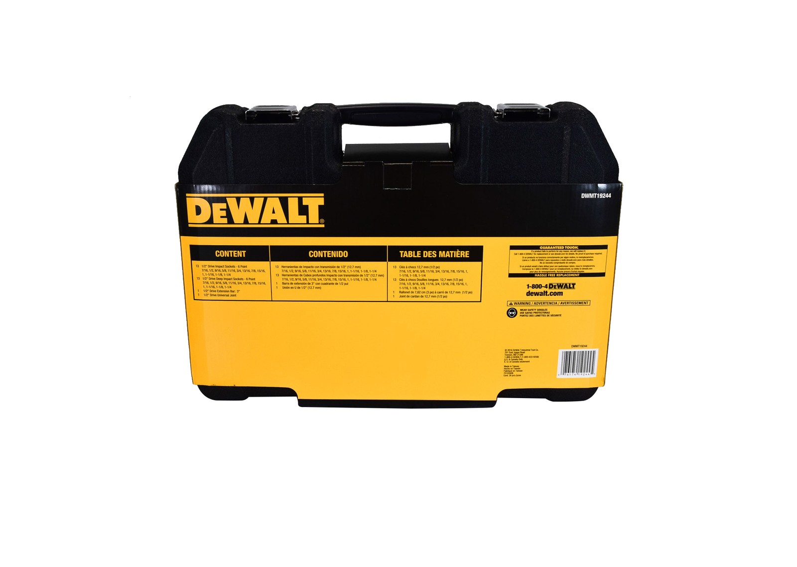 DeWalt DWMT19244 1/2″ Drive SAE Impact Socket Set (28 Piece)
