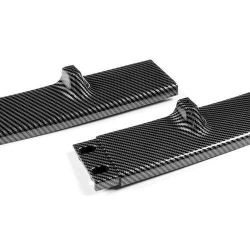 4pcs Front Bumper Lip Spoiler Splitter BMW F22 F23 2Series M-Tech 14-21 Carbon