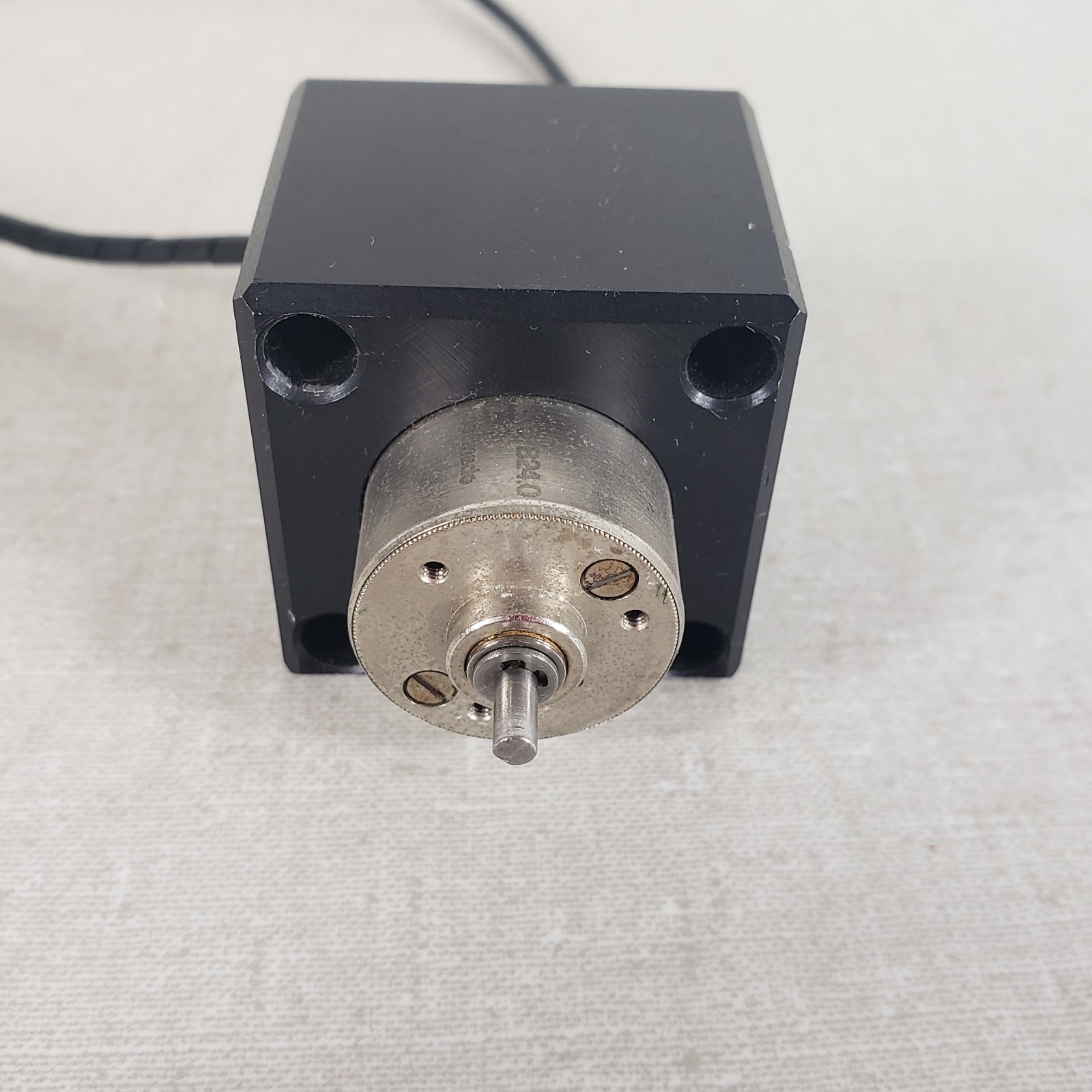 ESCAP B24.0 Swiss Made Precision DC Gearmotor Assembly with Mounting Bracket