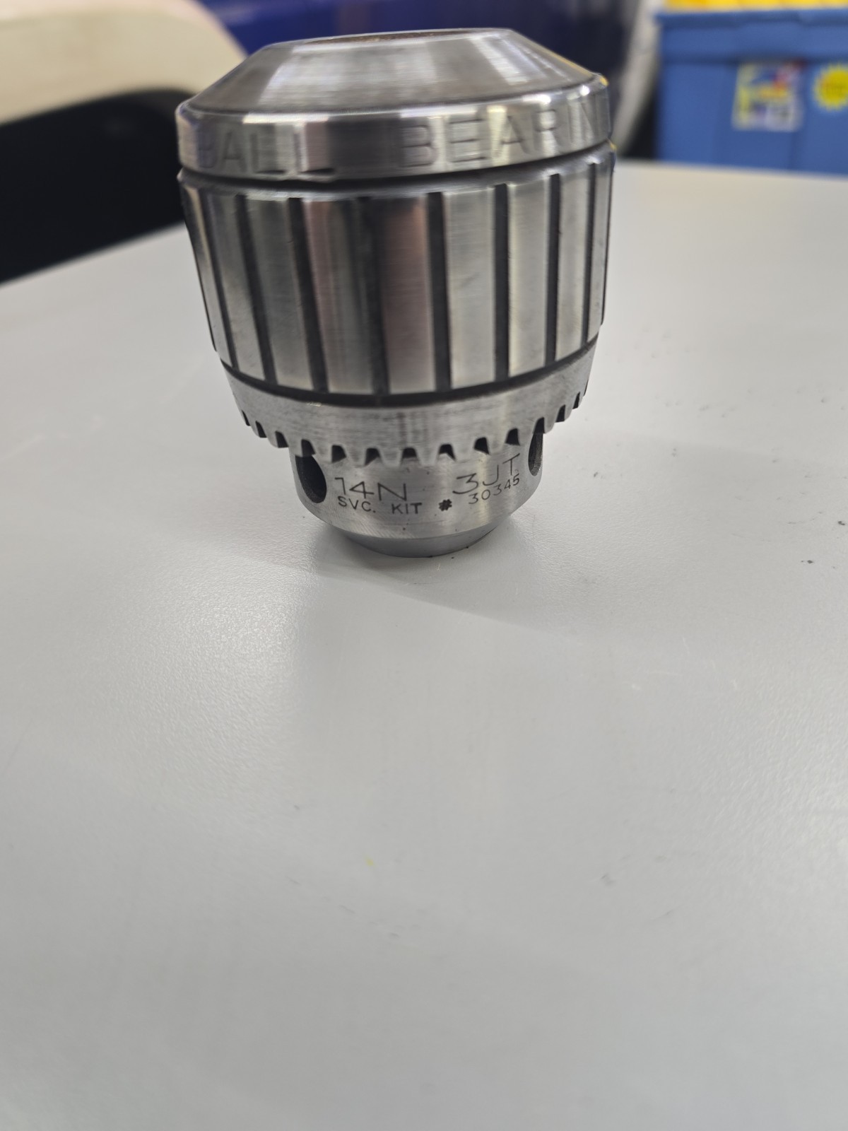 JACOBS 14N BALL BEARING SUPER DRILL CHUCK 0-1/2″, 0-13mm CAP JACOBS TAPER 3JT