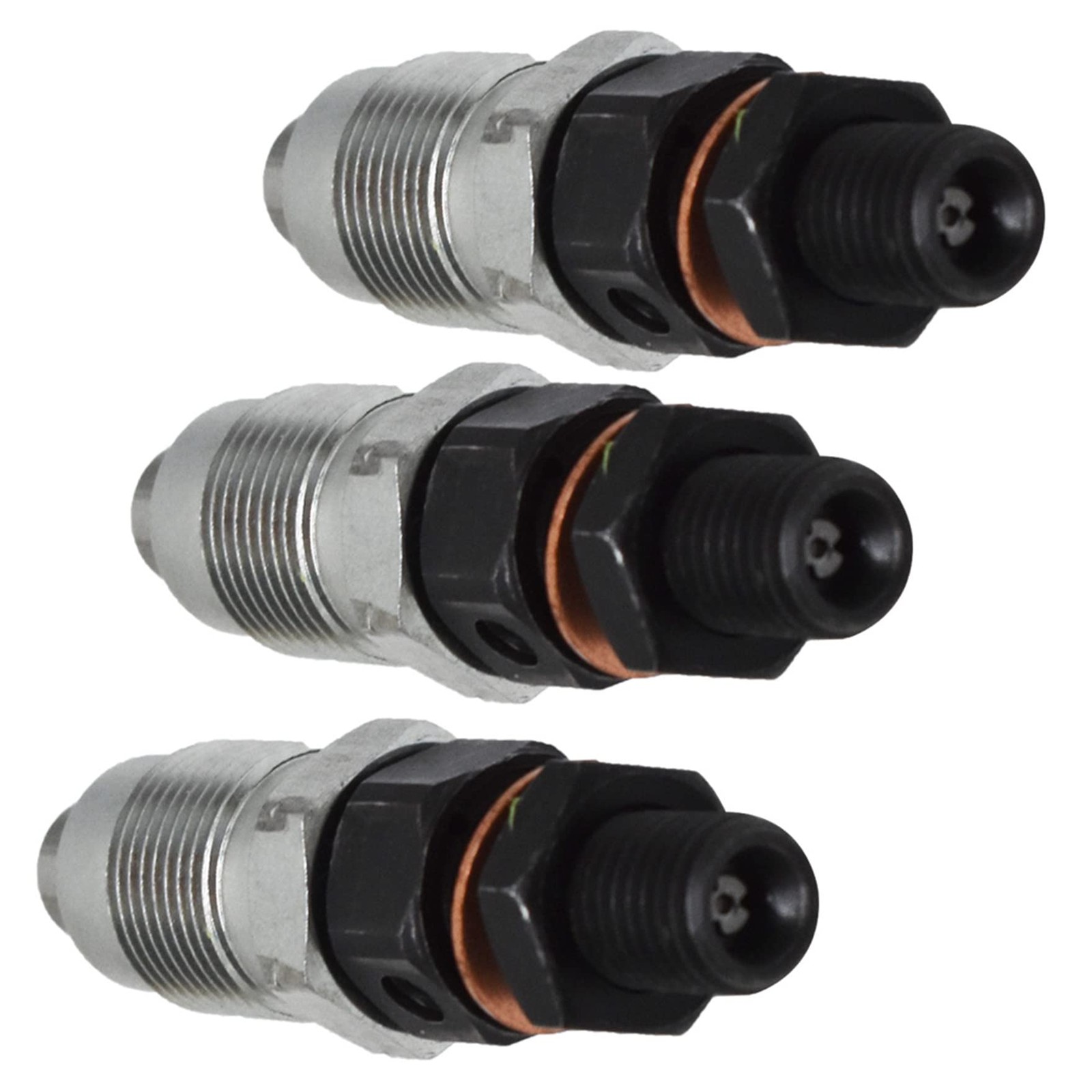 waltyotur 3Pcs Fuel Injectors 6.7 cm (W) x 9.8 (L) x 4.9 (H)