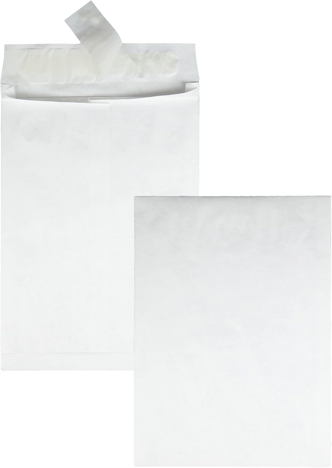 Survivor Lightweight 14 Lb Tyvek Open End 1.5″ Expansion Mailers, 13 1/2, Squar