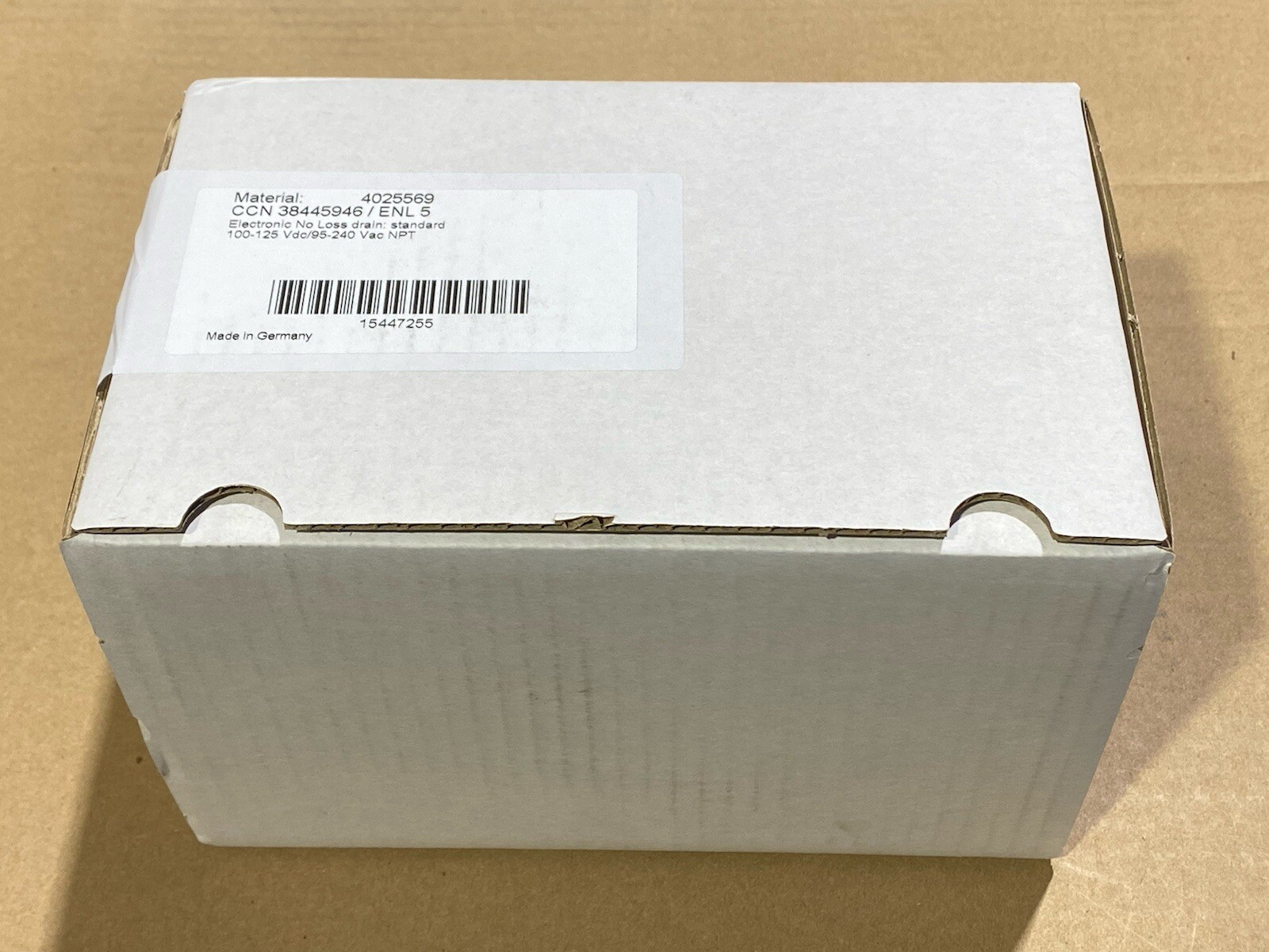 Ingersoll Rand ENL 5 Electric No Loss Drain Valve, 115v , 38445946 New