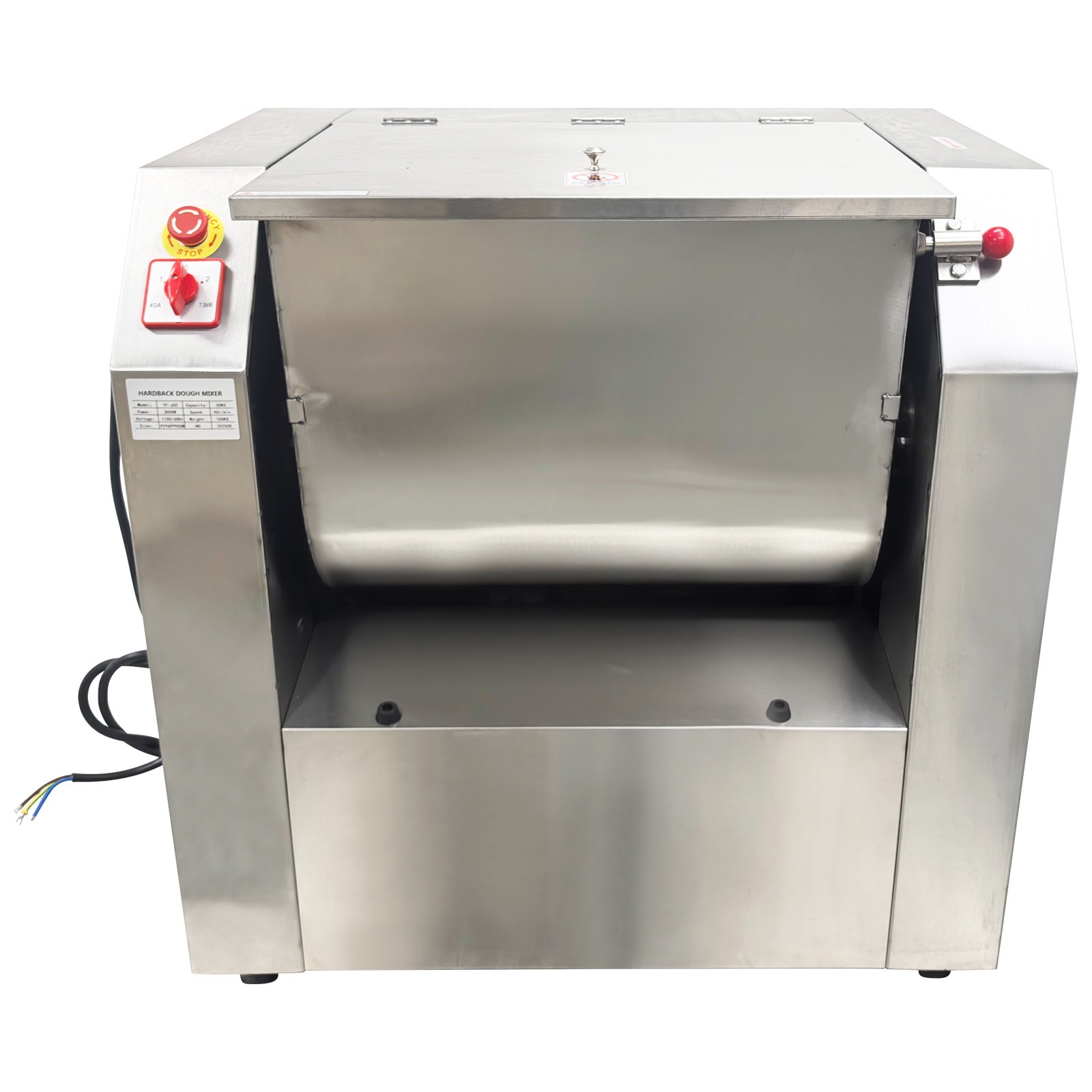 50KG/110LBS Dough Mixer Mixing Machine Kneading Kitchen Commercial Electric 110V
