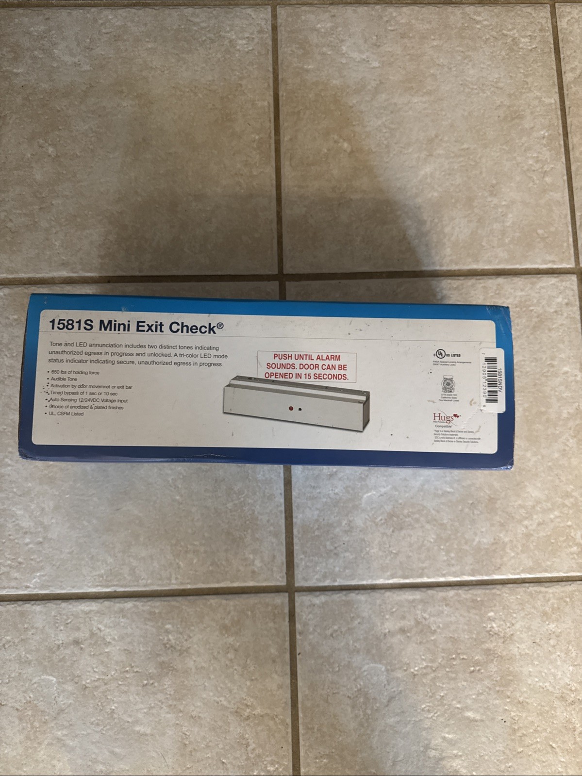 SDC Electromagnetic Lock 1581SNDV Exit Check Delayed Egress System 12V 24V