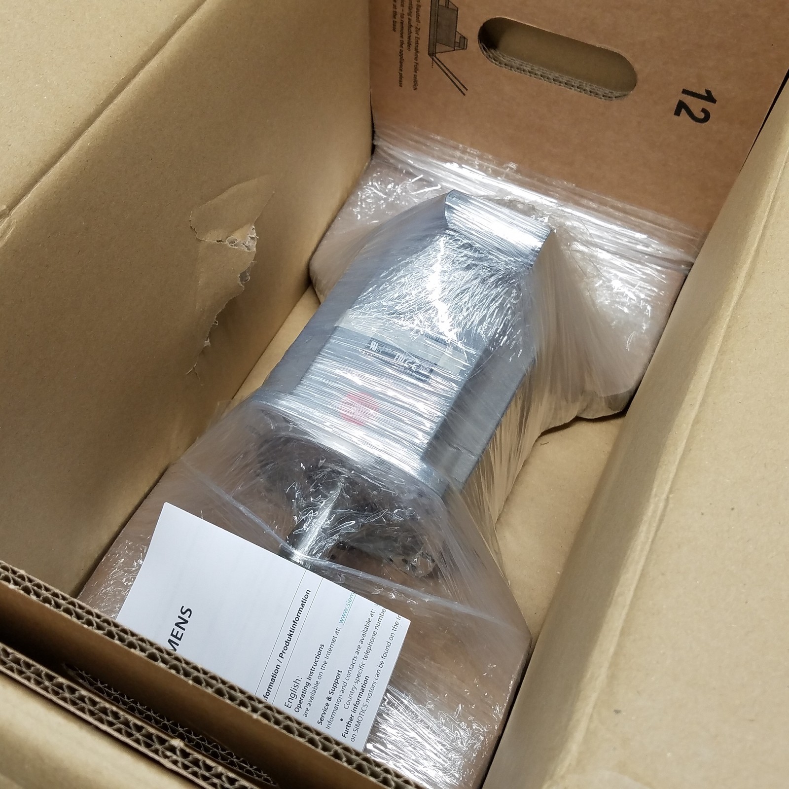 Siemens 1FT7064-5AK71-1CG2 Servo Motor, 2.59kW, 6000RPM, 3 Phase – NEW