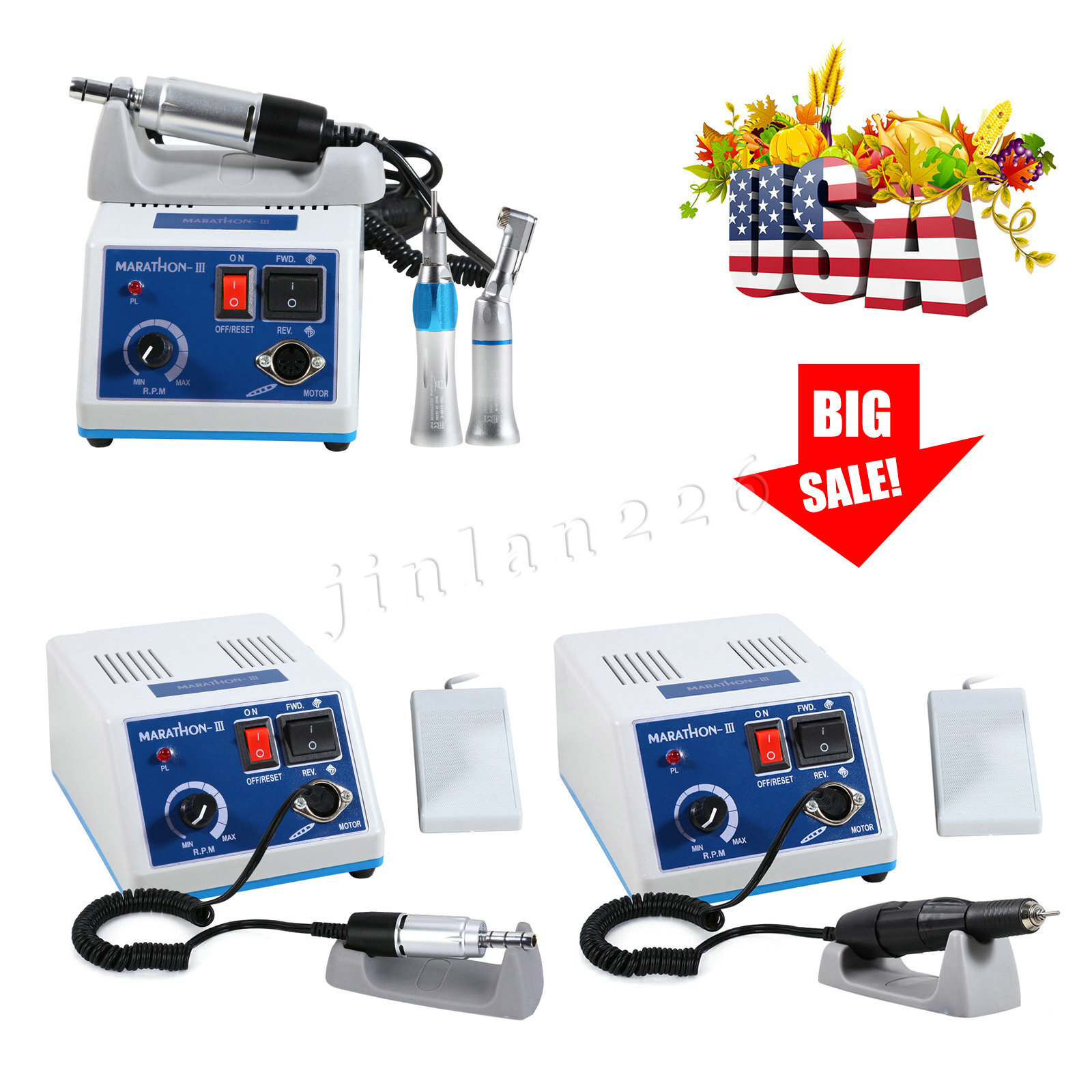 Dental Marathon Electric Micromotor Polisher/35K rpm Motor Handpiece