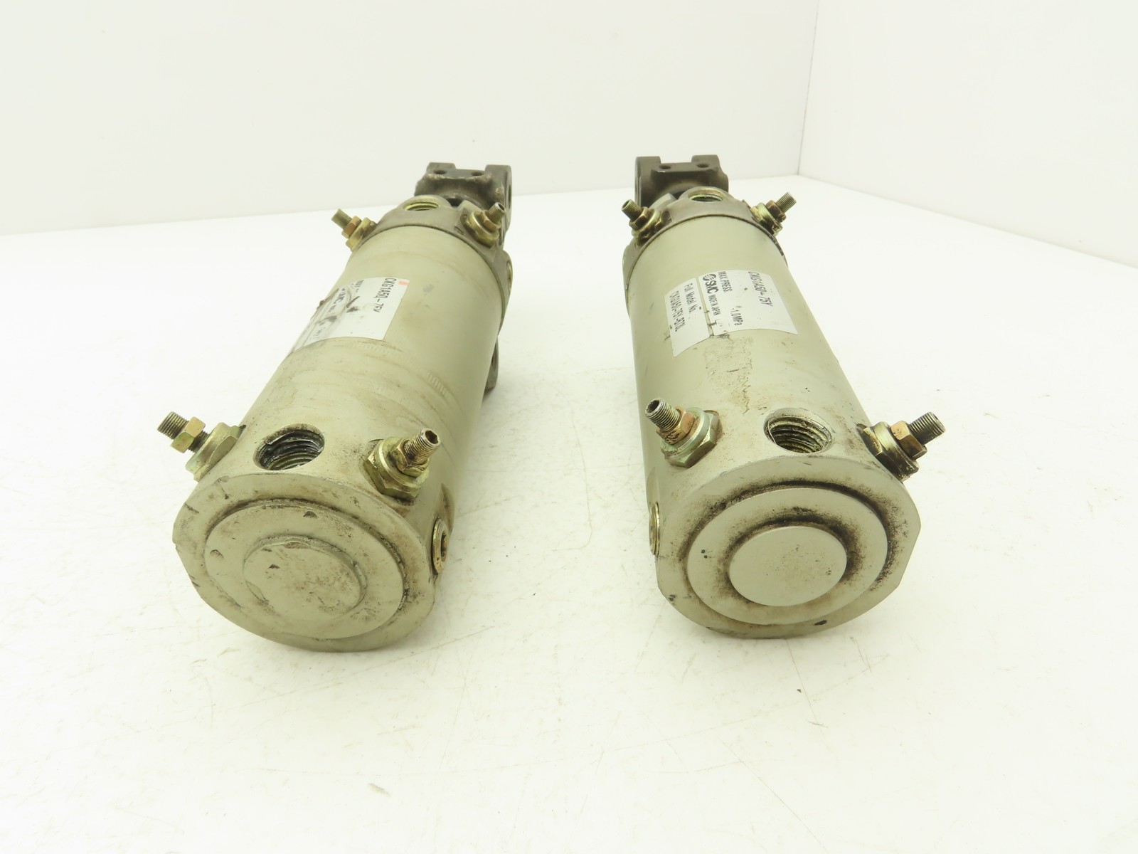 SMC CKG1A50-75Y Pneumatic Air Clamp Cylinder 50mm Bore 75mm Stroke Lot of 2