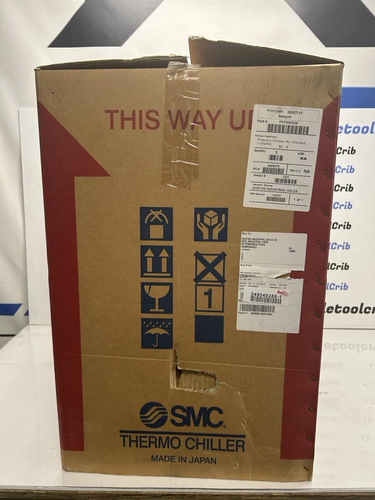 SMC Thermo Chiller HRS018-A-10 L-422S