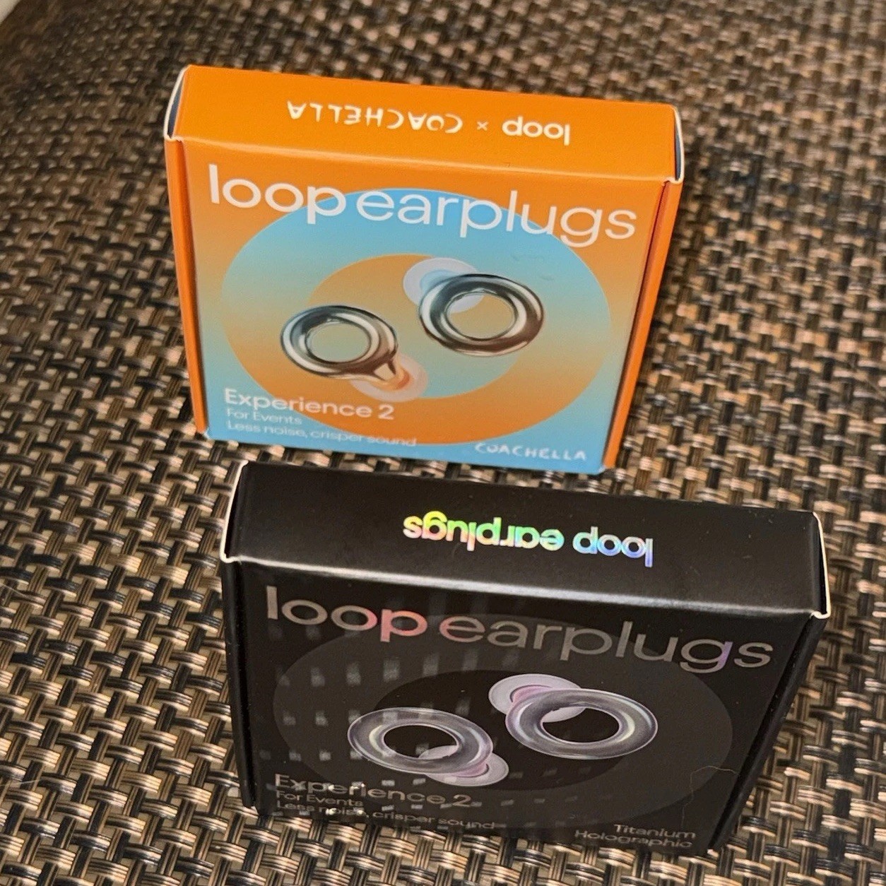 2X Loop Experience 2 Earplugs-Events/Concerts-Holographic & Coachella For Couple