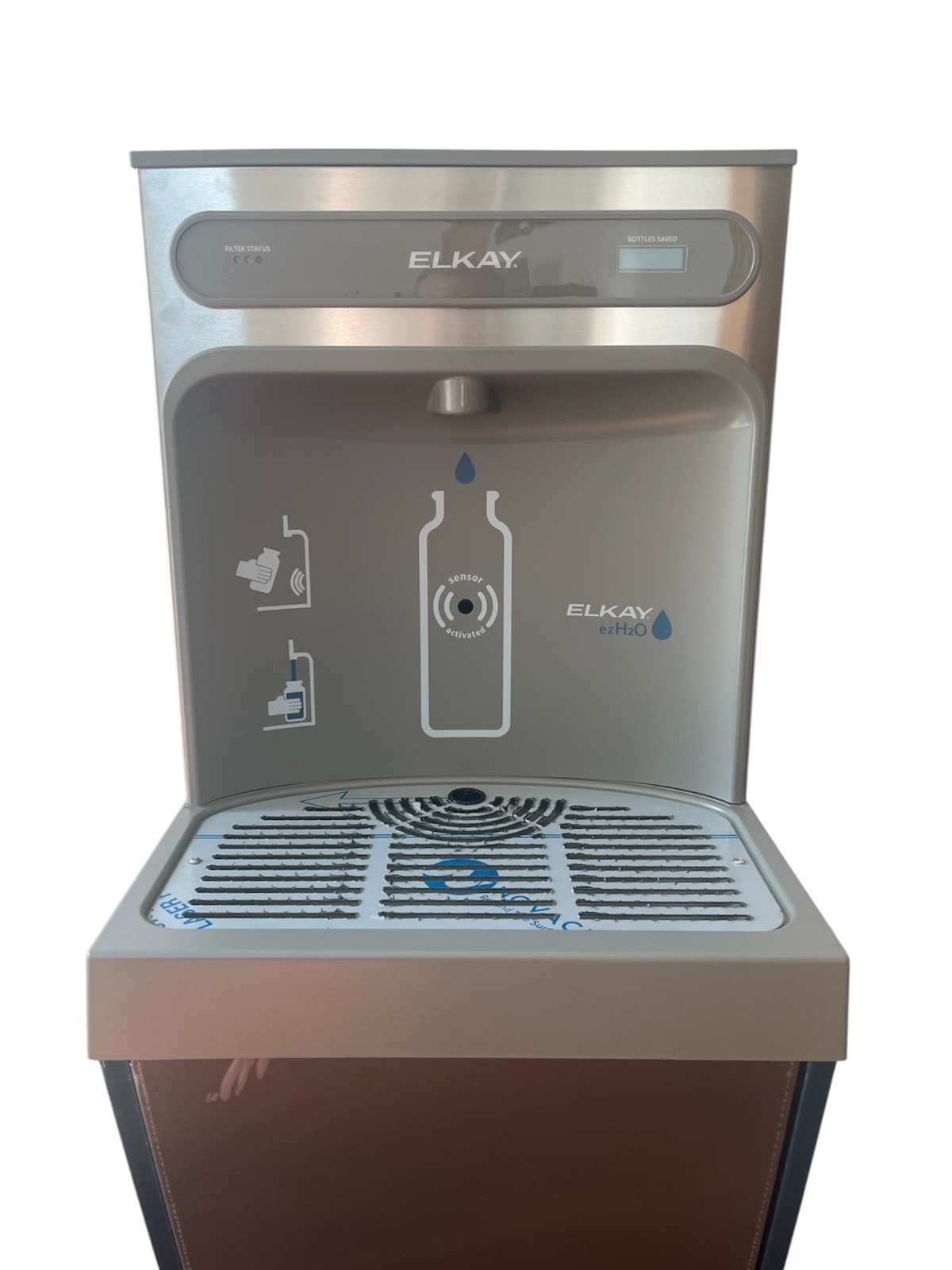 Elkay LZ8WSSSMC ezH2O Wall Mount Bottle Filling Station – Refrigerated, Filtered
