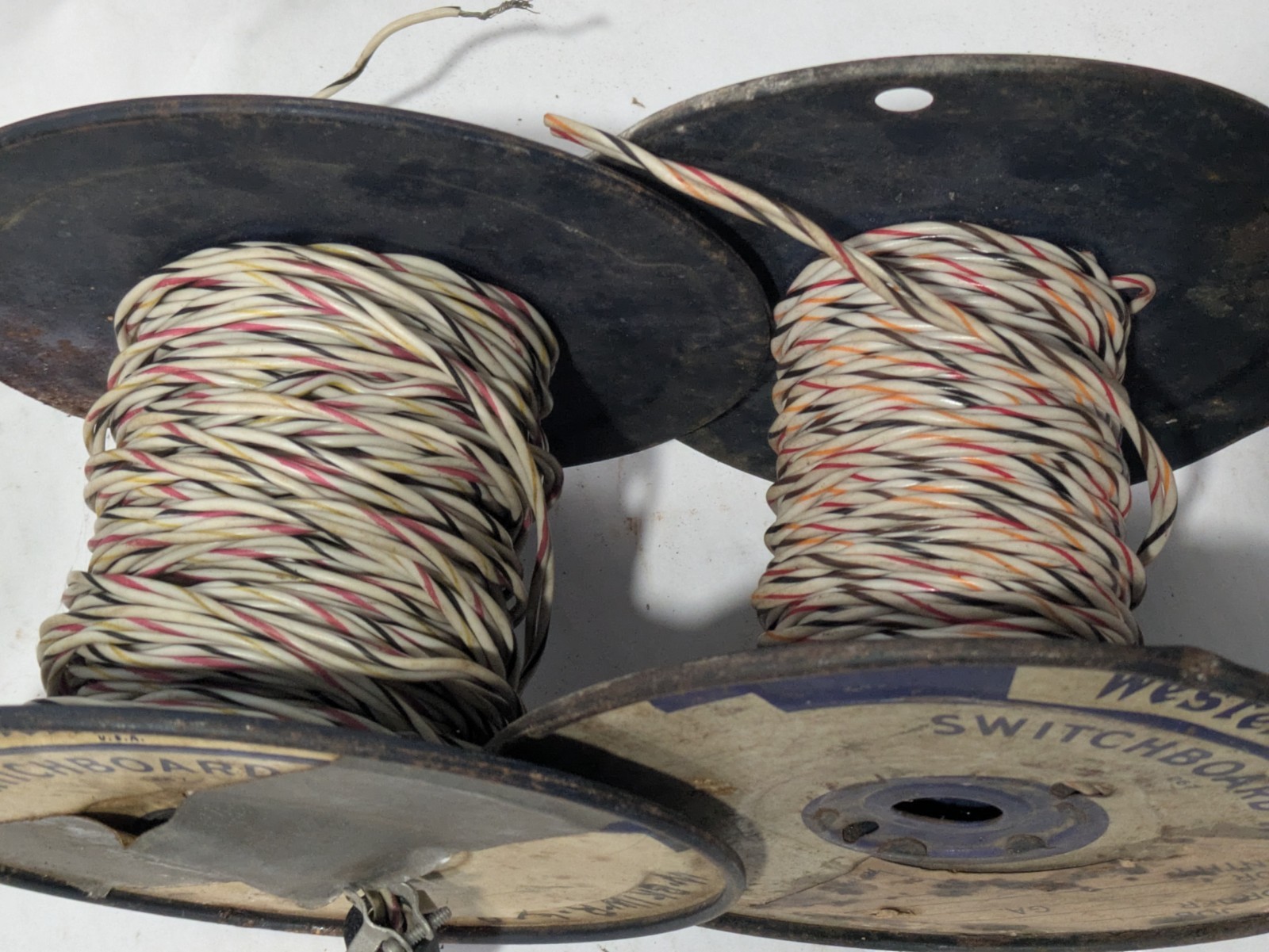VTG Western Electric Switchboard Wire 267 22 AWG Stranded Tinned Copper 2.89lb