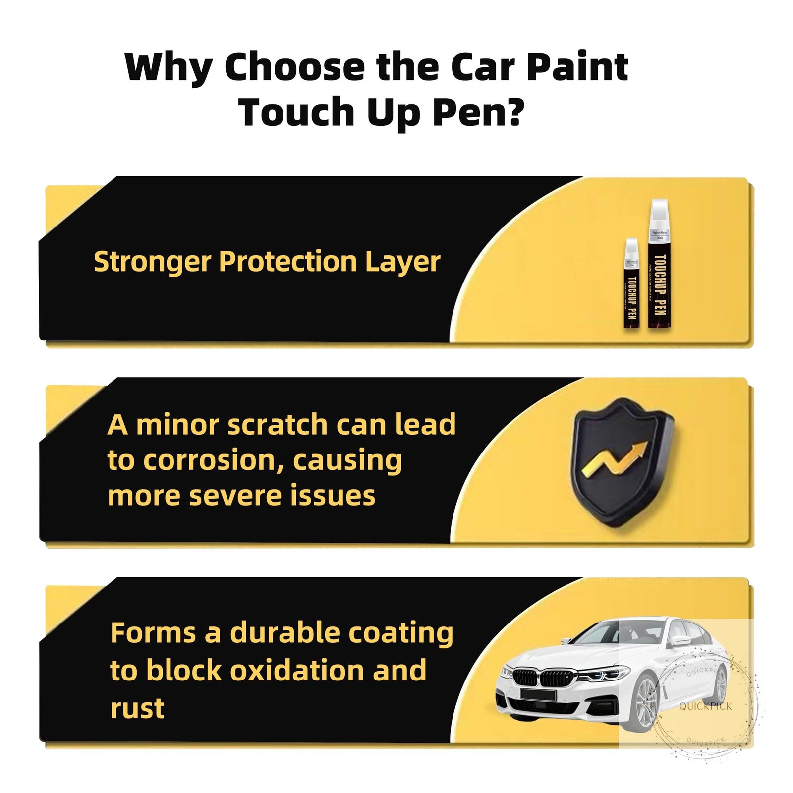 Radiant Red Metallic(R-569M) Car Paint Touch Up Pen Compatible with Honda,2-In-1