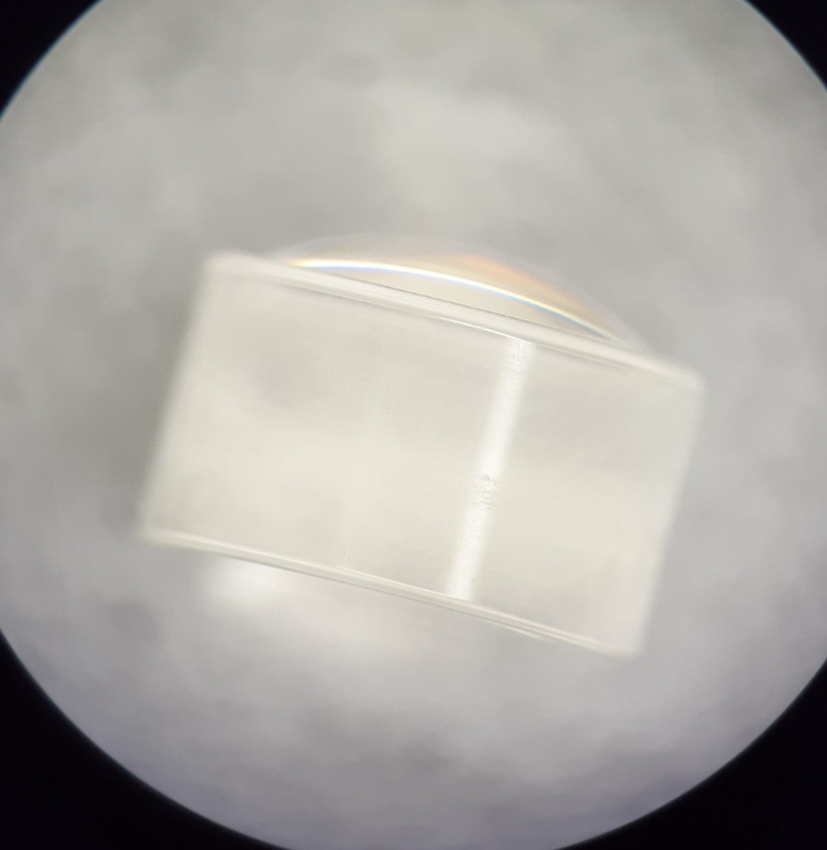 Edmund #87-124 (87124) – Molded Aspheric Lens, 0.40 NA, 6.24mm FL, Uncoated