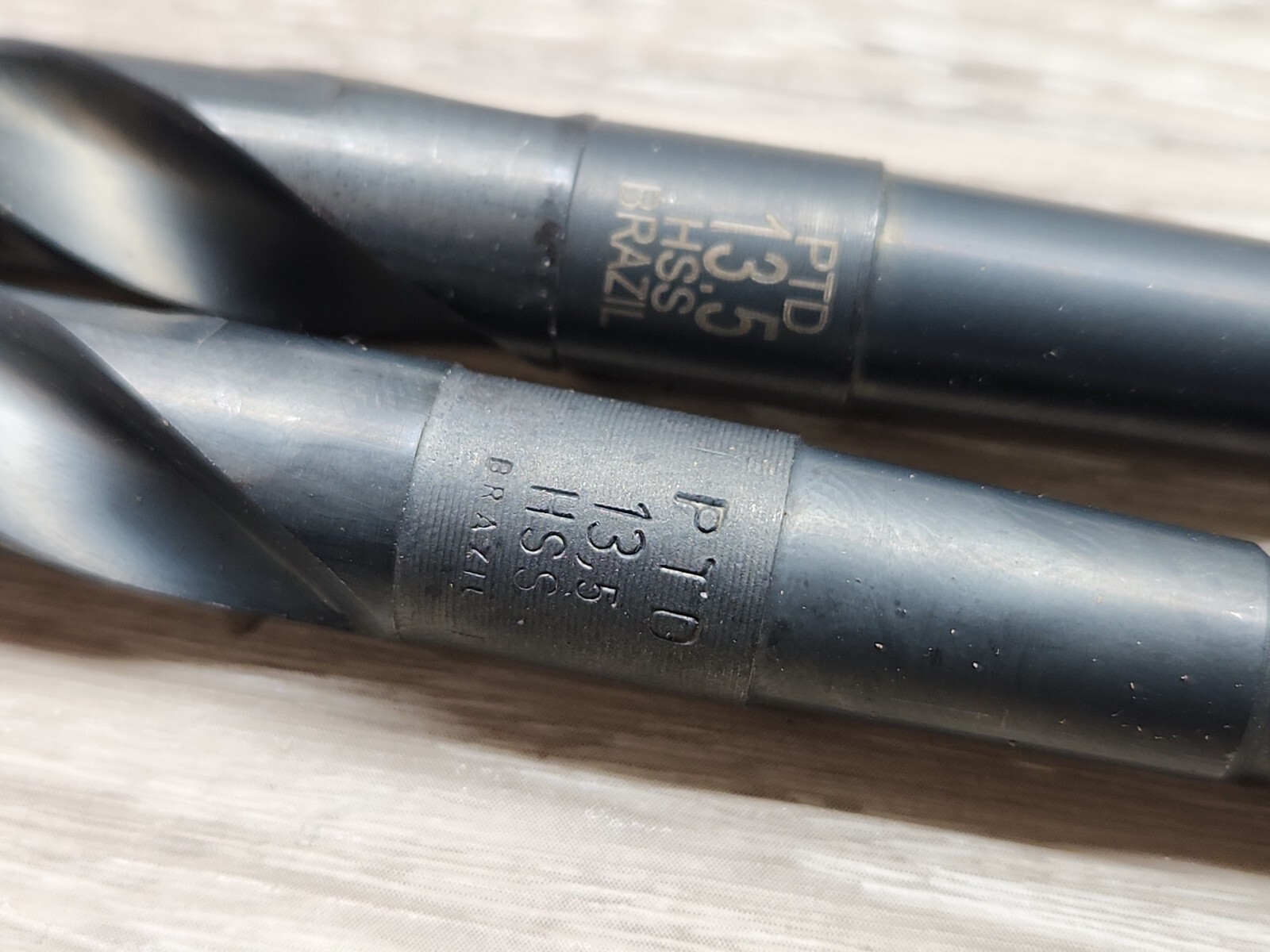 Lot of 5 Precision Twist HSS Drill 2×17.5 (1 ‐16.0) & 2×13.5 As Shown. Used?