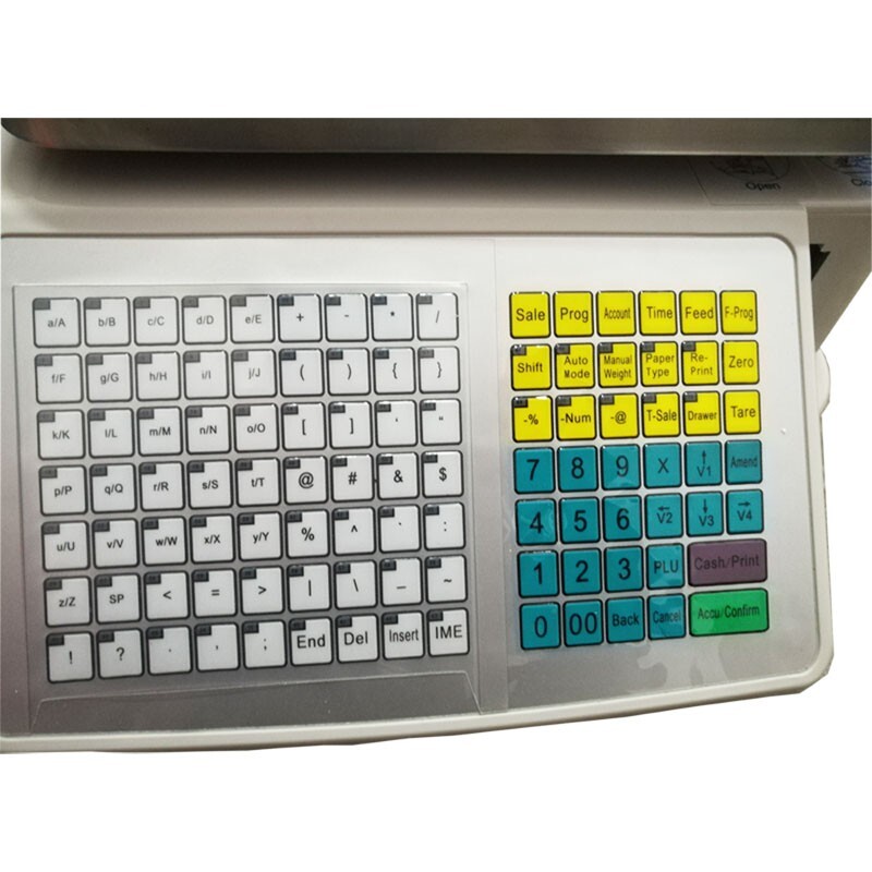 Four Screen Weigh Digital Price Computing Scale with Thermal Printer 30KG/ 66lbs
